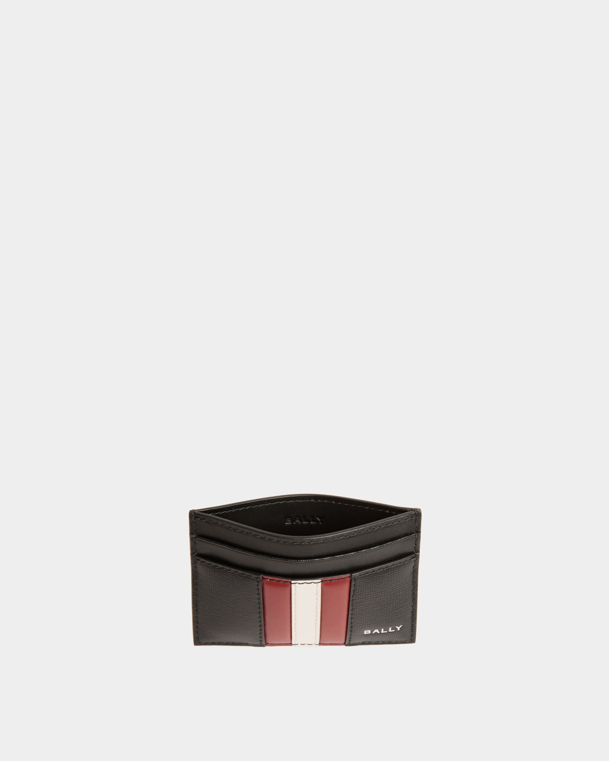 Portacarte Mythos In Pelle Riciclata Nera - Uomo - Bally - 03
