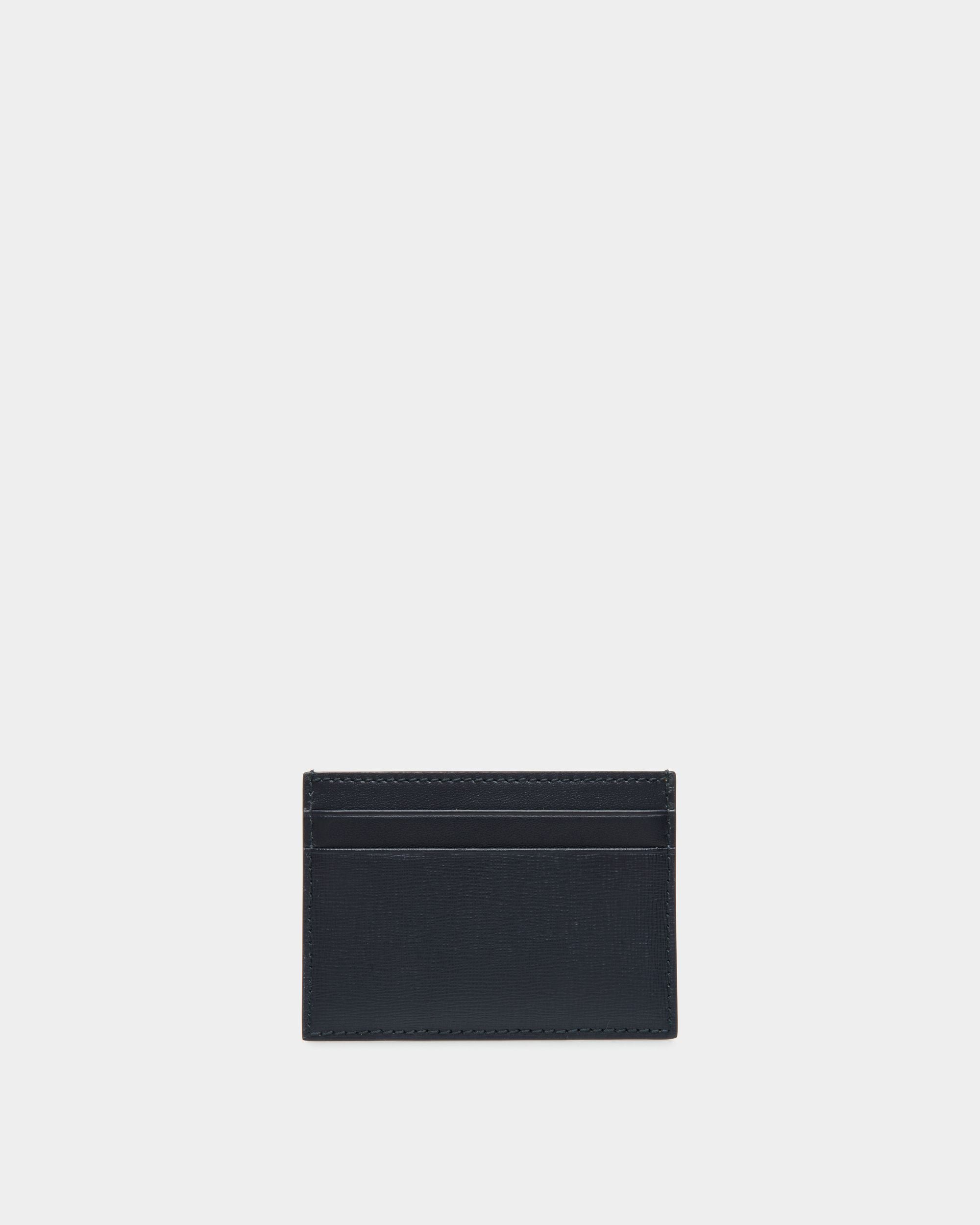 Portacarte Mythos In Pelle Riciclata Navy Blue - Uomo - Bally - 02