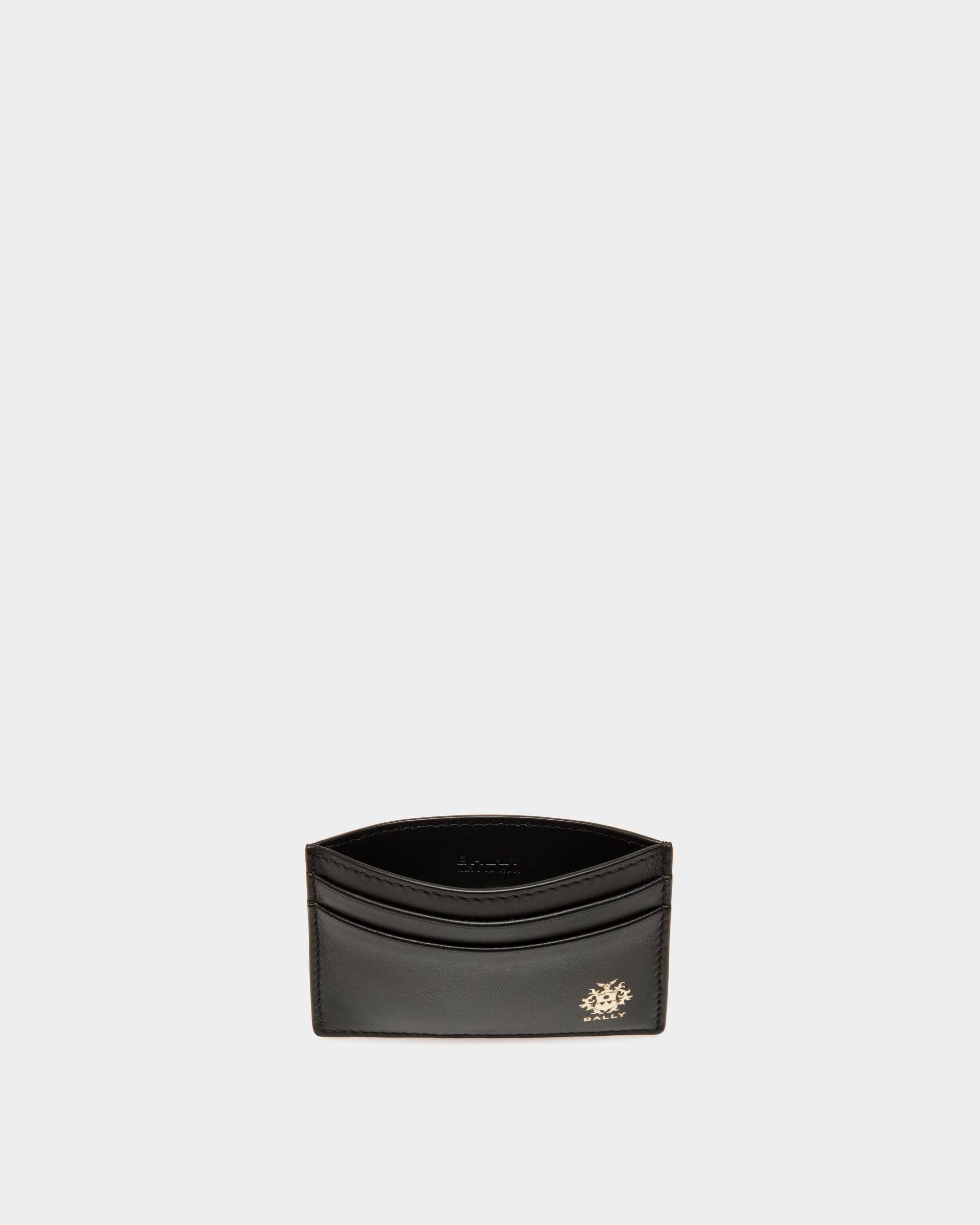 Portacarte Beckett In Pelle Nera - Uomo - Bally - 03