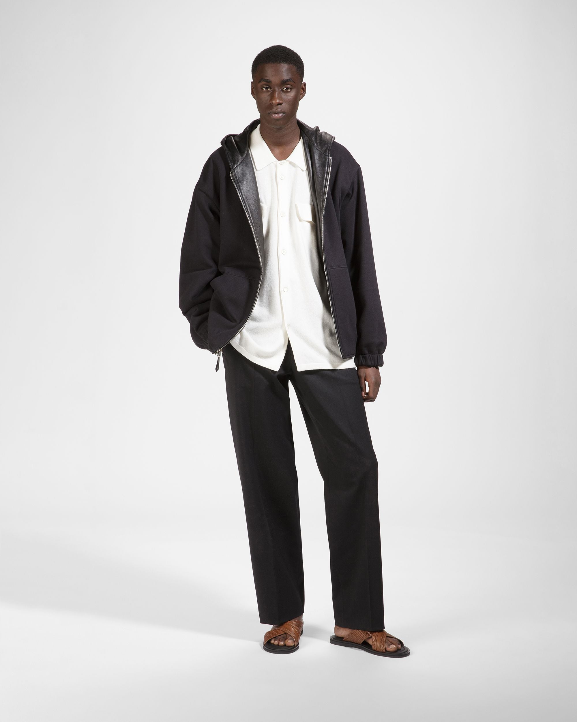 Giacca In Pelle Nera - Uomo - Bally - 07