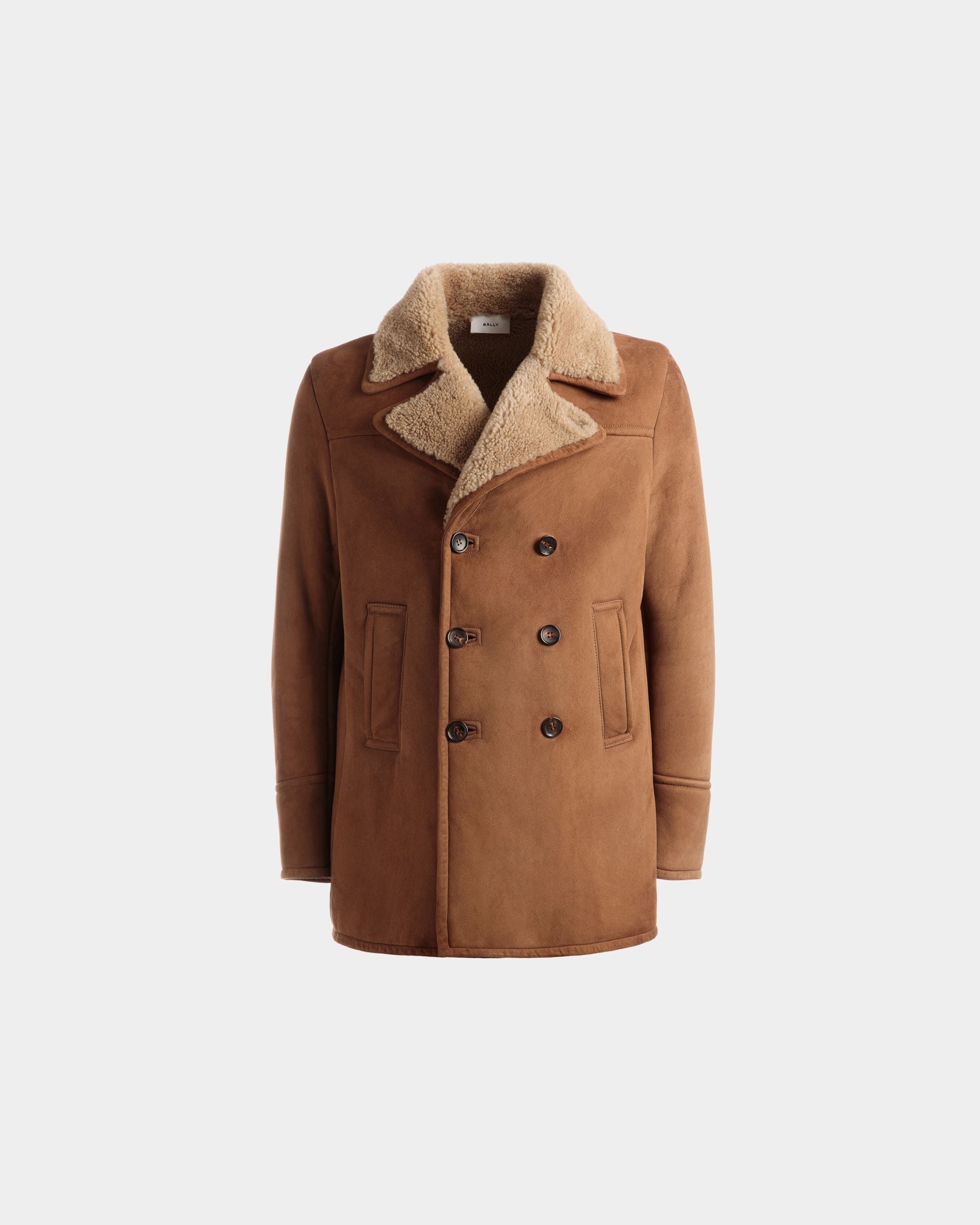 Cappotto Doppiopetto In Pelo Di Montone - Uomo - Bally - 01