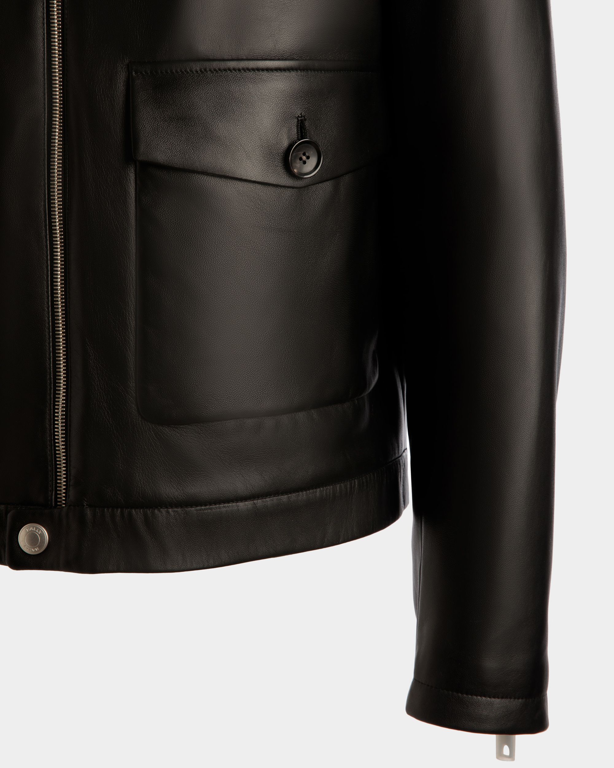 Bomber In Pelle Nera - Uomo - Bally - 02