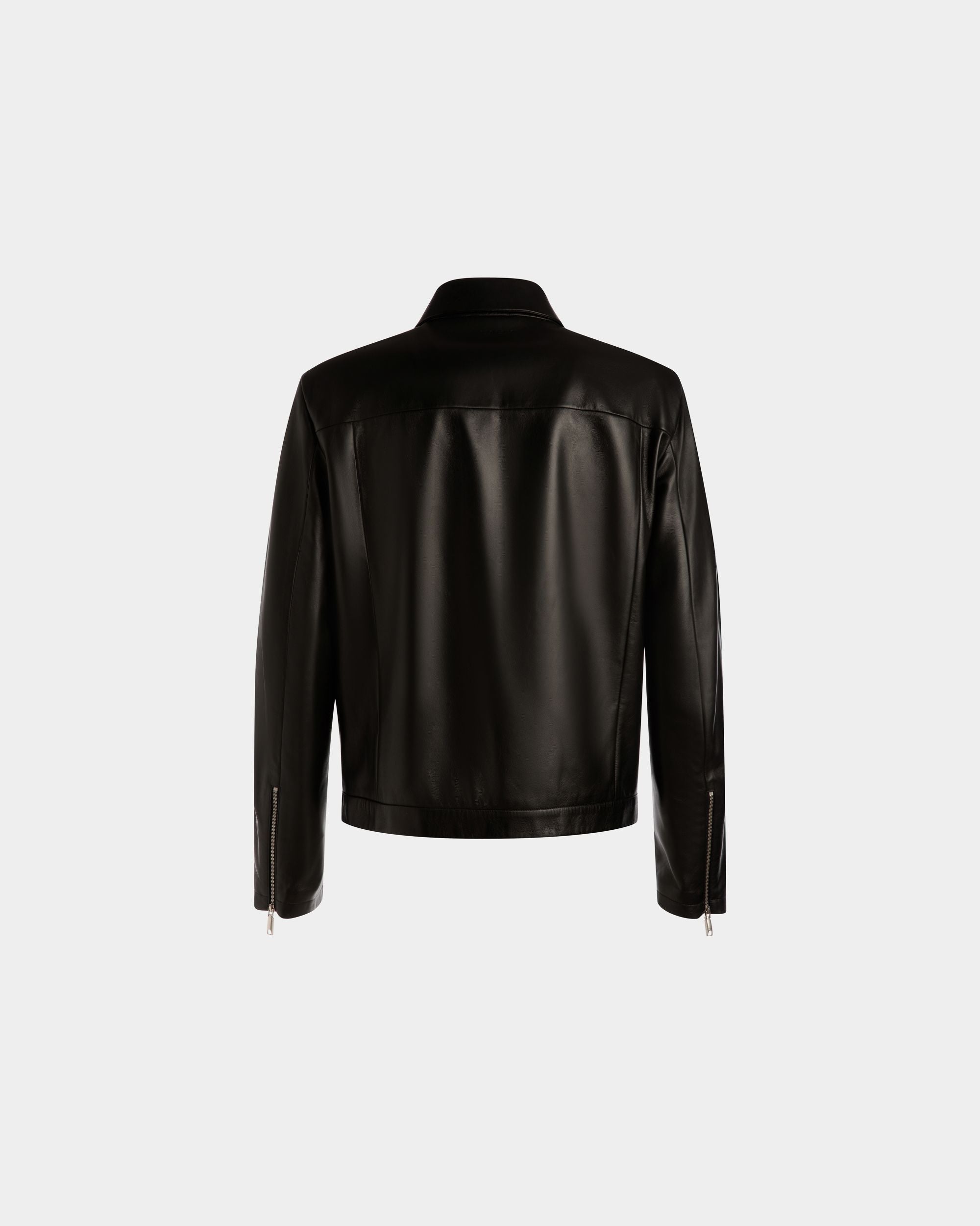 Bomber In Pelle Nera - Uomo - Bally - 03