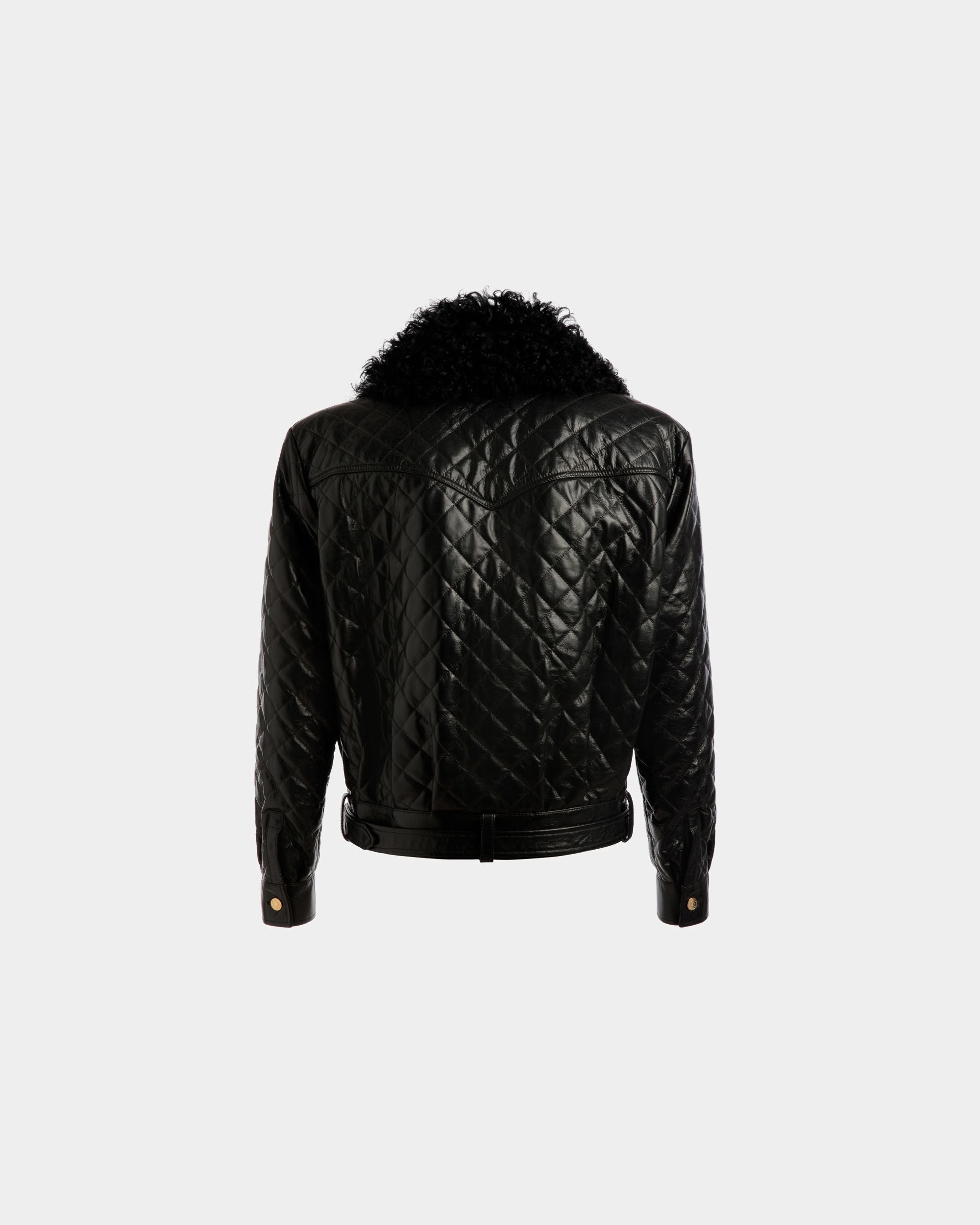 Bomber In Pelle Nera - Uomo - Bally - 07