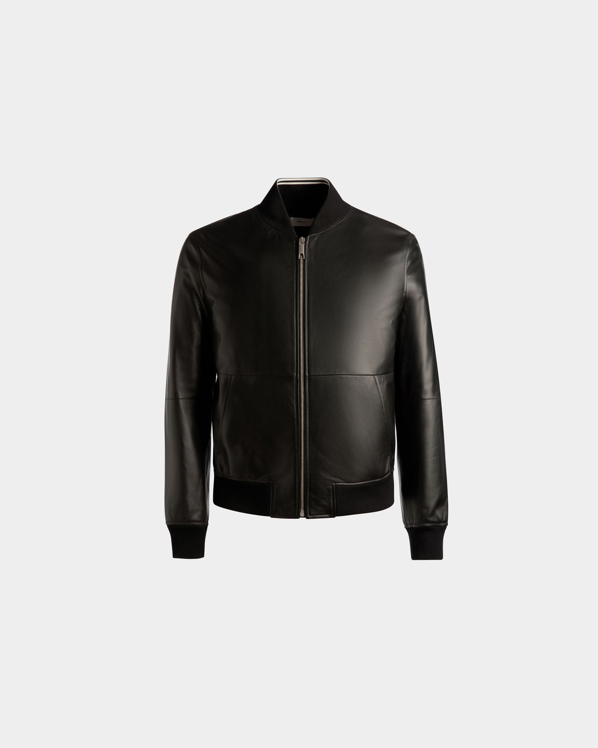 Bomber In Pelle Nera - Uomo - Bally - 01