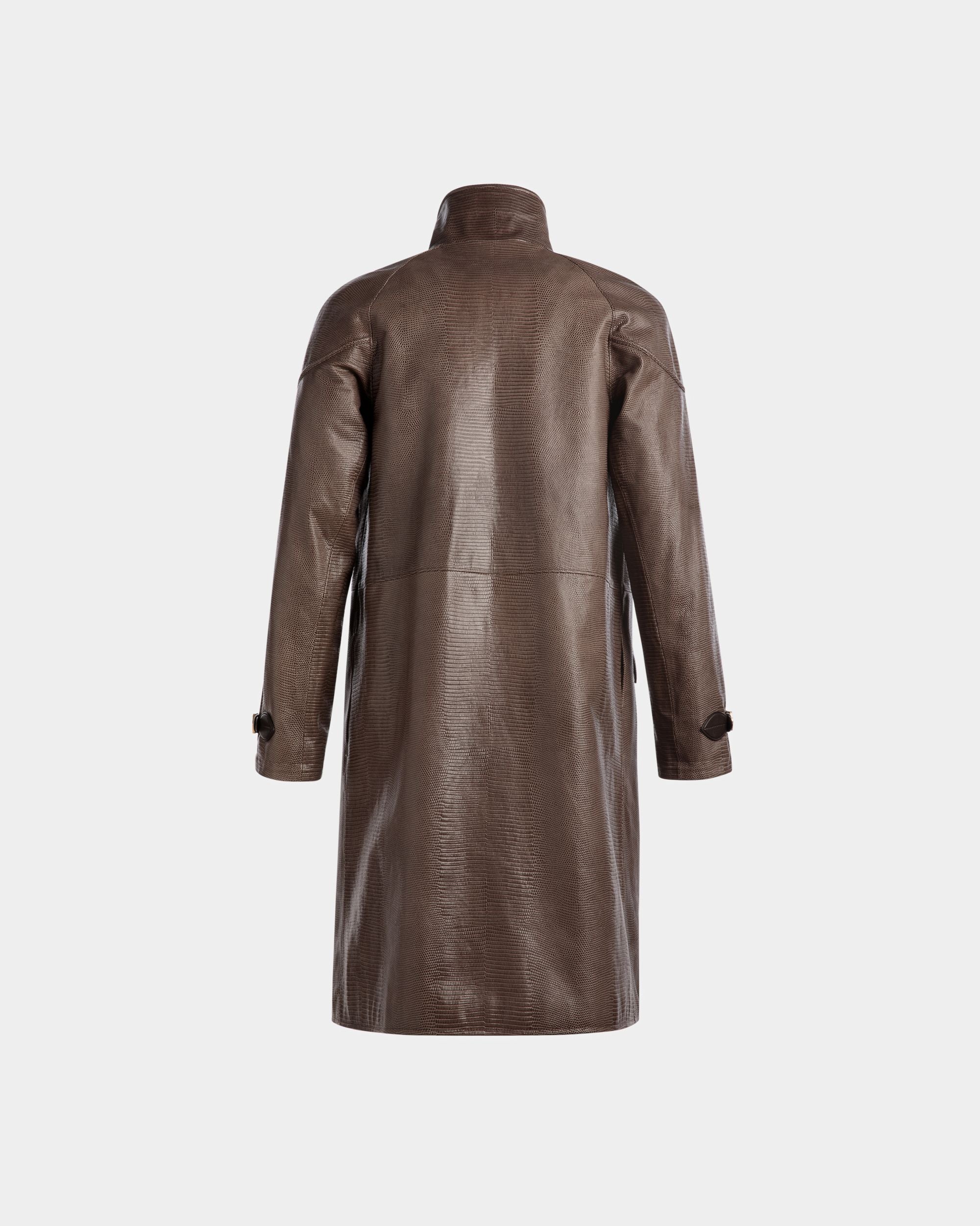 Caban In Pelle Grigia - Uomo - Bally - 07