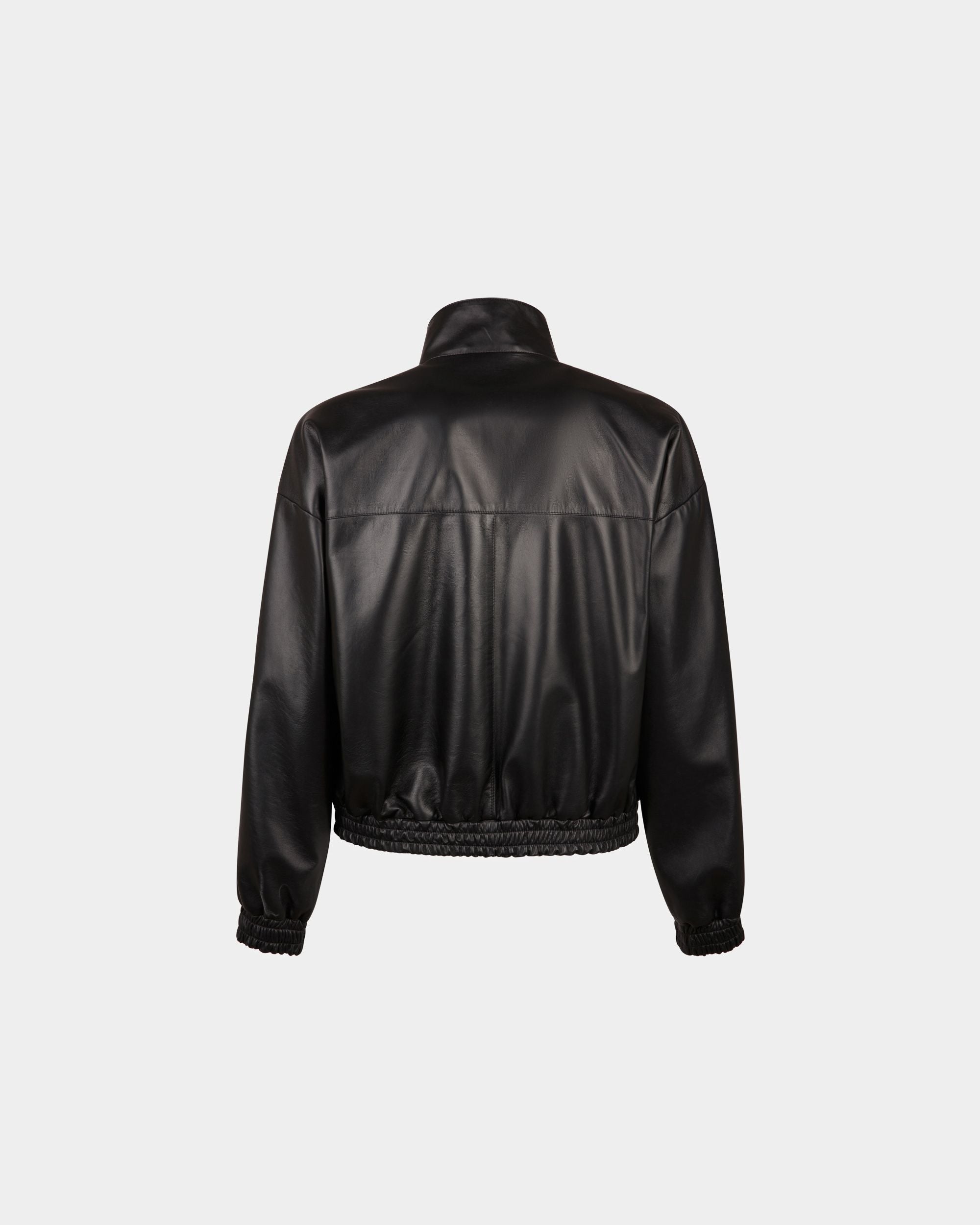 Giubbotto In Pelle Nera - Uomo - Bally - 03