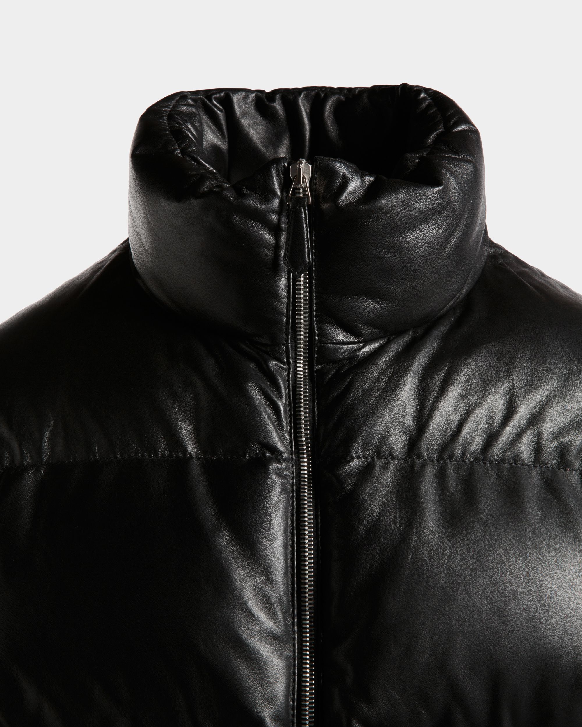 Piumino 2-In-1 In Pelle Nera - Uomo - Bally - 05