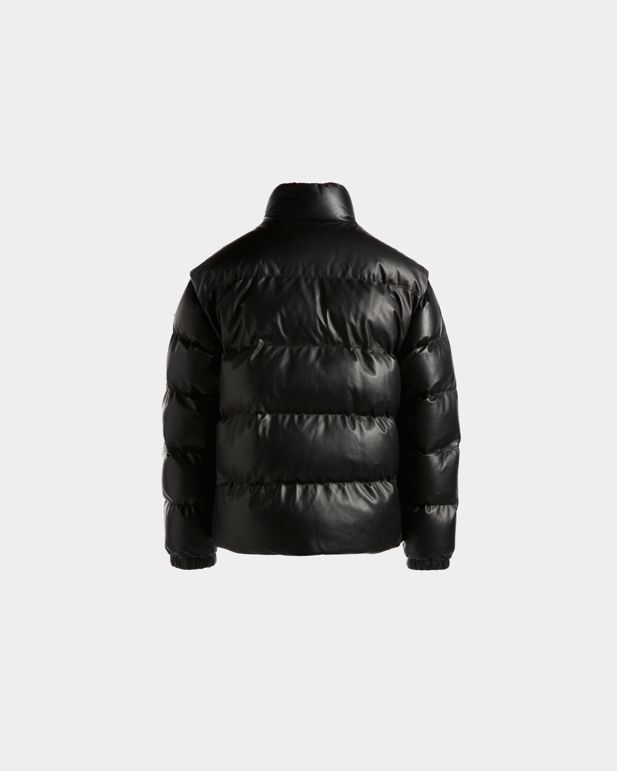 Piumino 2-In-1 In Pelle Nera - Uomo - Bally - 07