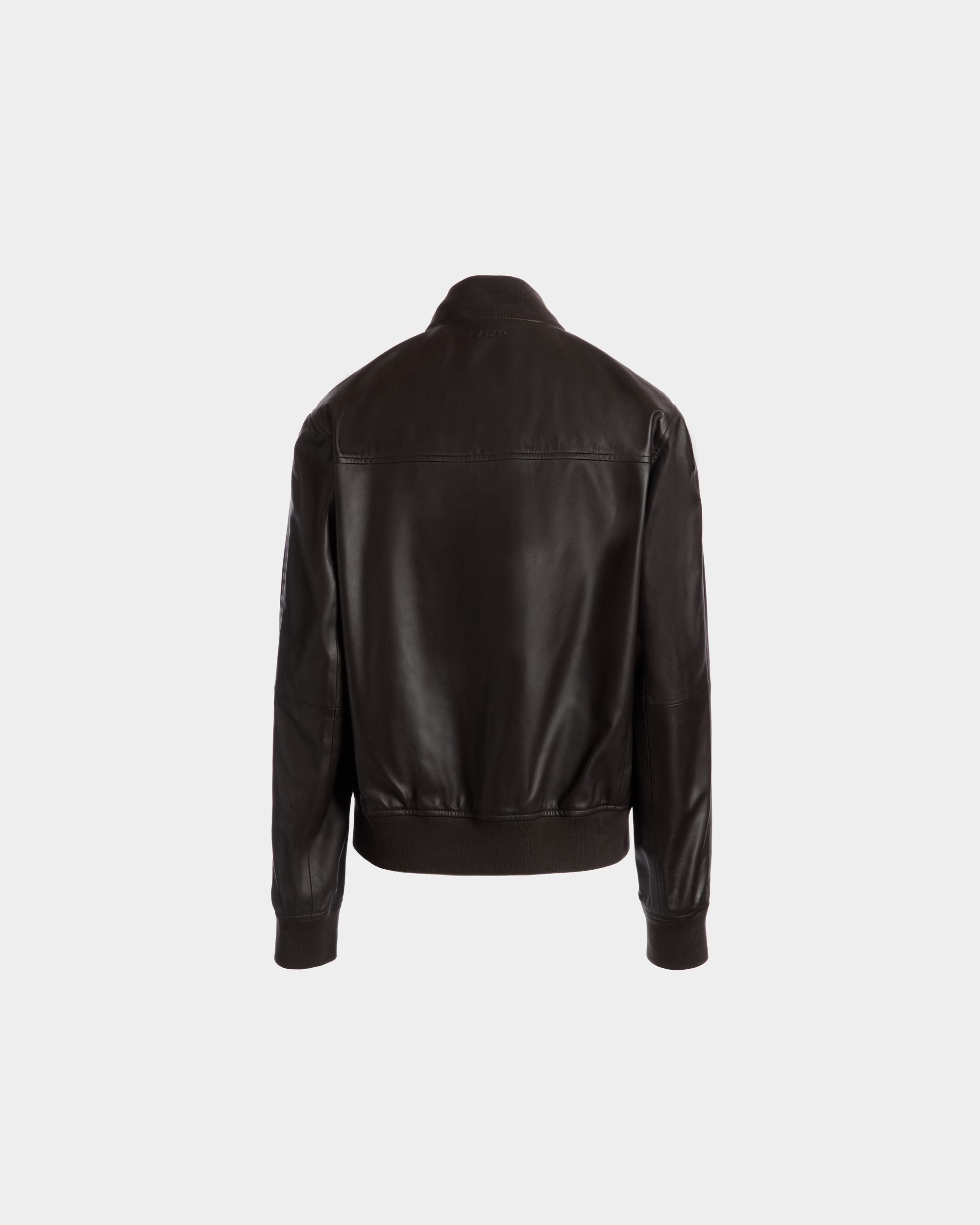 Bomber In Pelle Color Ebano - Uomo - Bally - 07