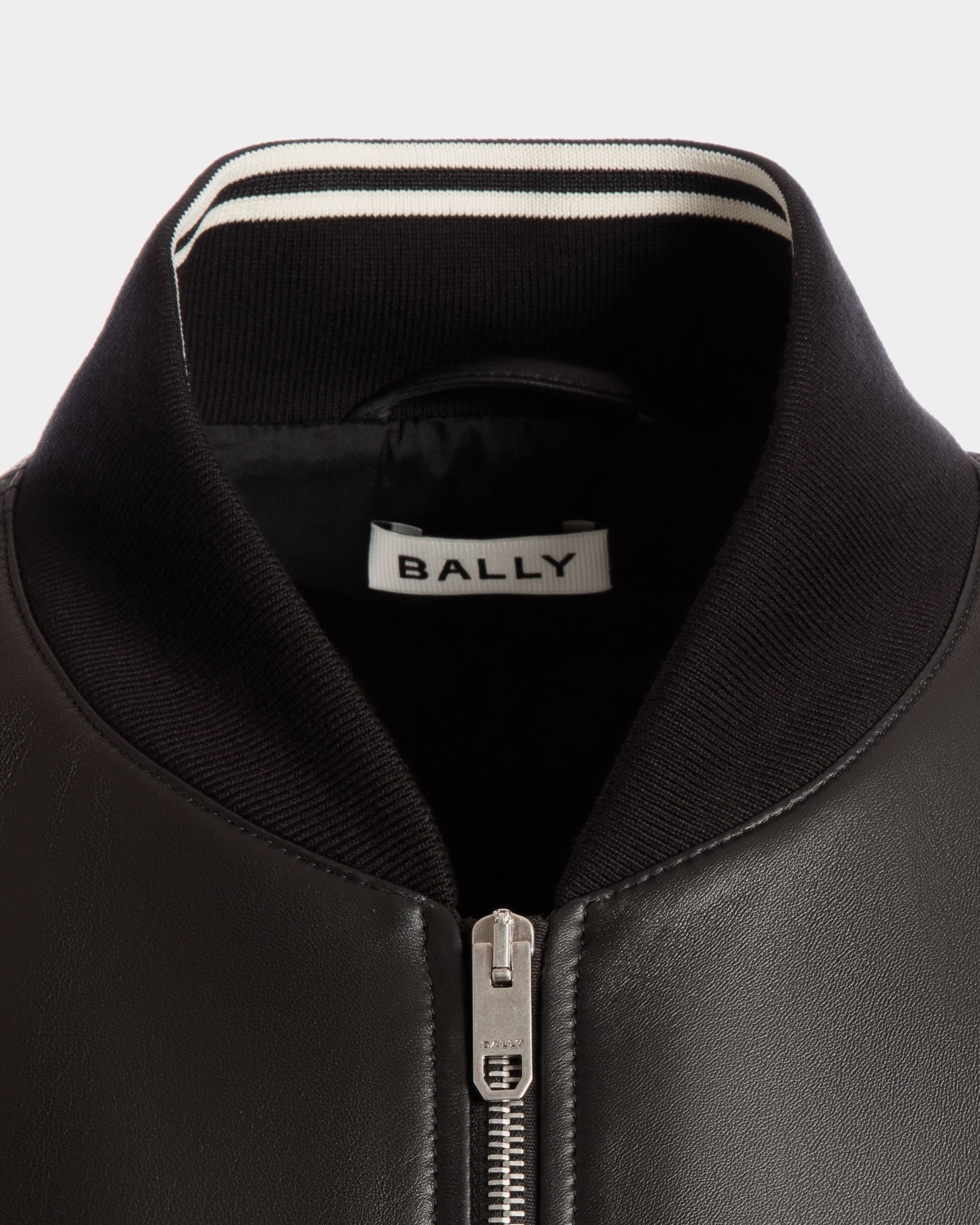 Bomber In Pelle Nera - Uomo - Bally - 02
