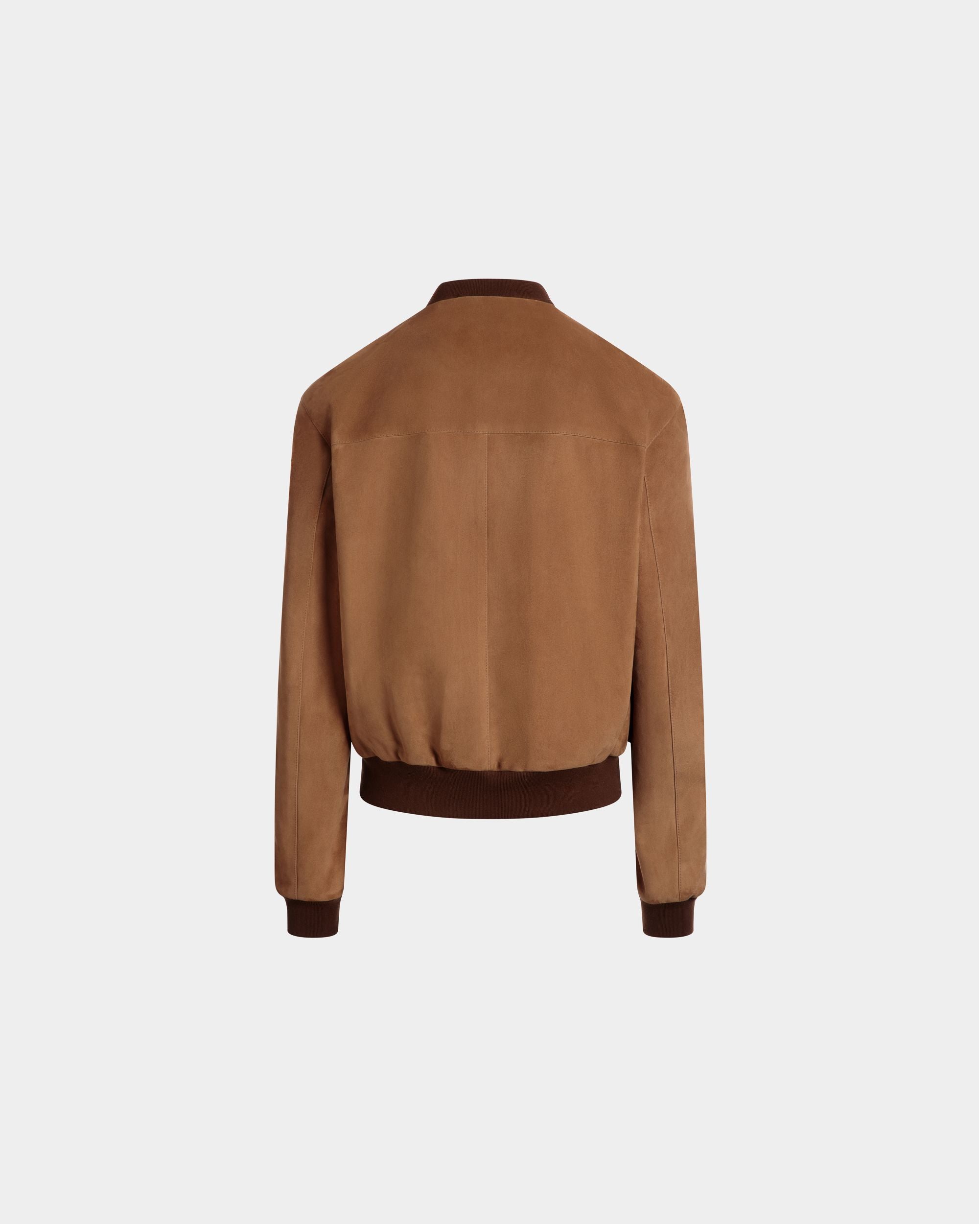 Bomber In Pelle Scamosciata Marrone - Uomo - Bally - 07