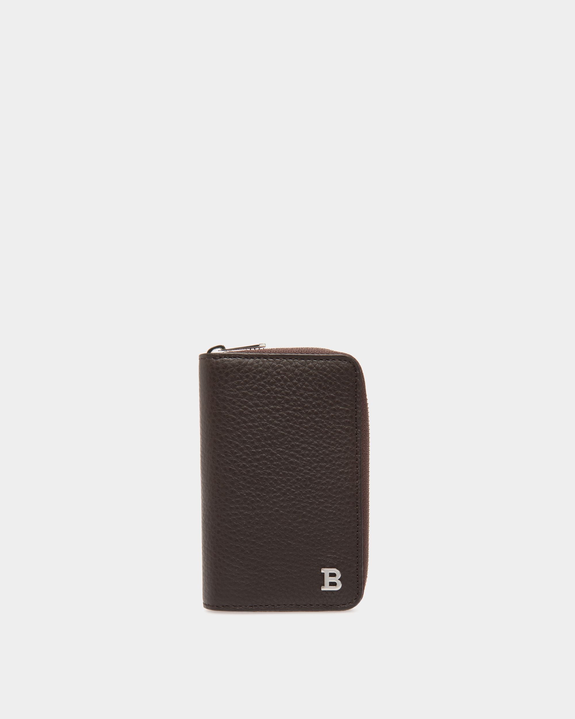 Keychains In Brown Leather - Uomo - Bally - 01