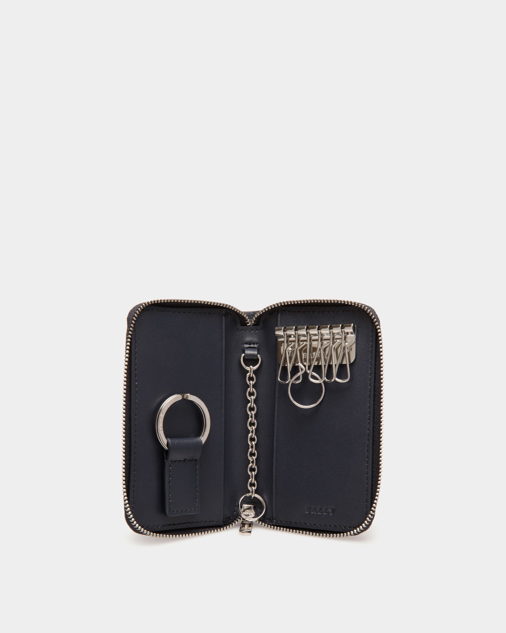 Key Case In Black Bovine - Uomo - Bally - 03