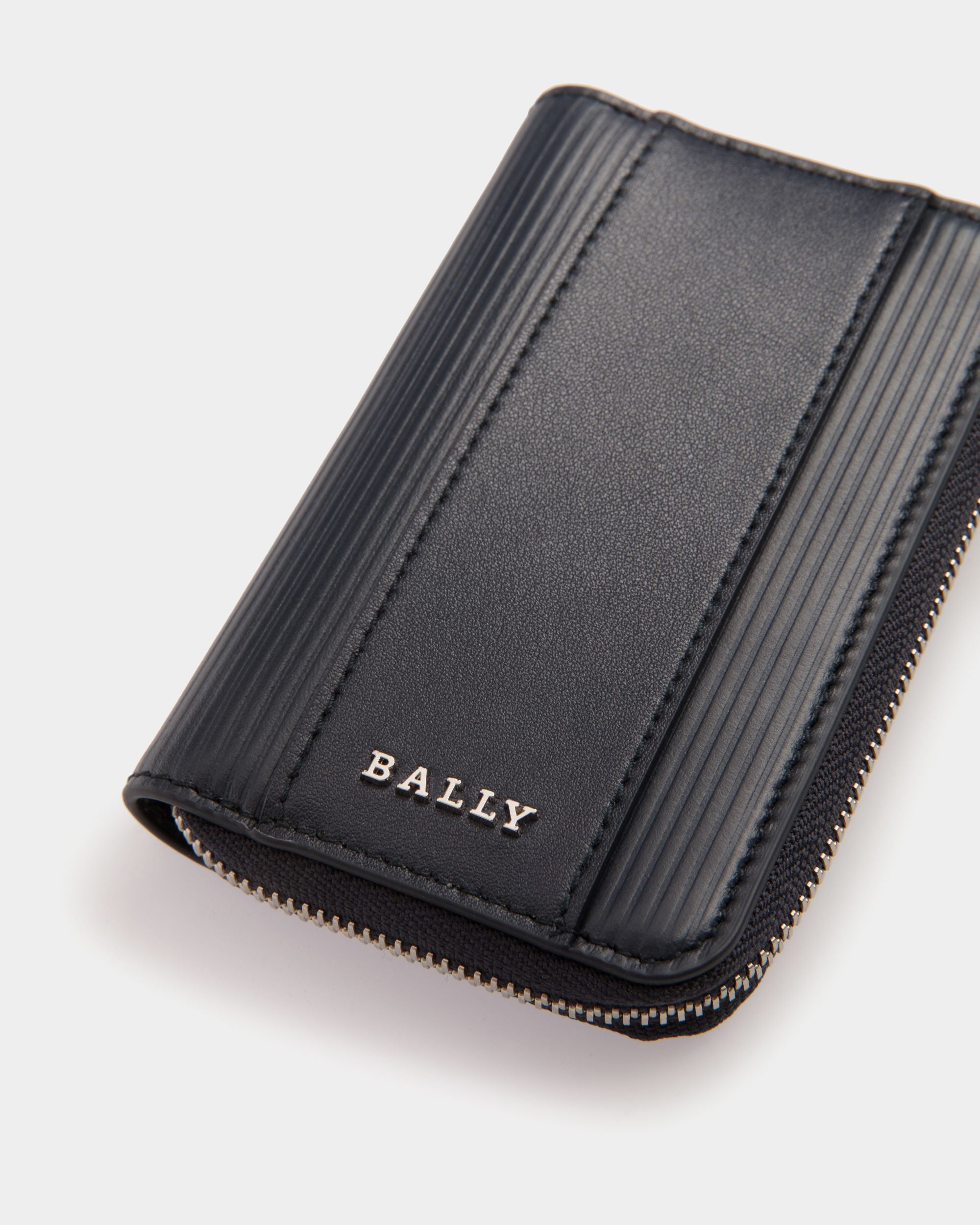 Key Case In Black Bovine - Uomo - Bally - 04
