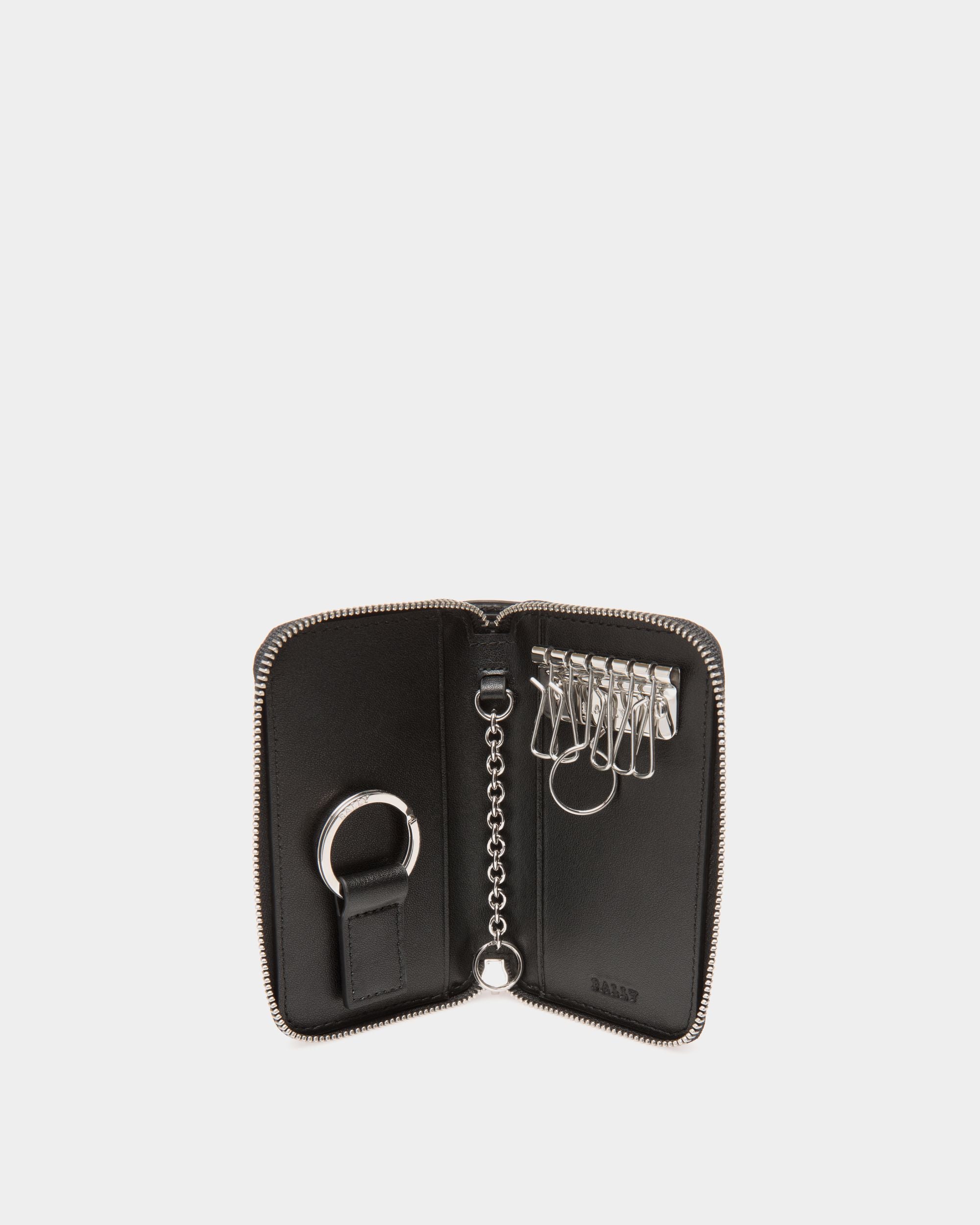 Key Case In Black Leather - Uomo - Bally - 03