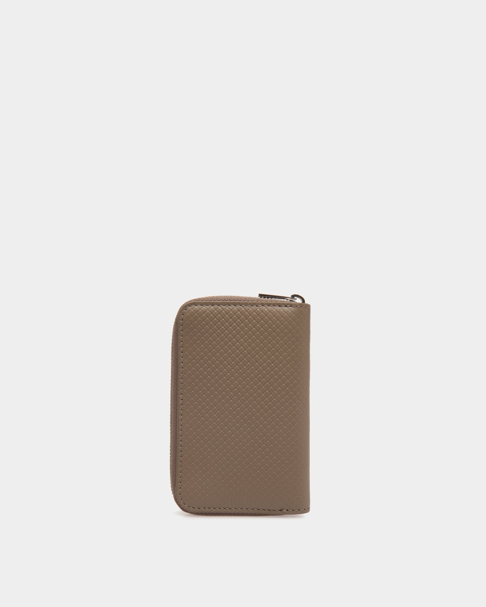 Keychains In Grey Leather - Uomo - Bally - 02