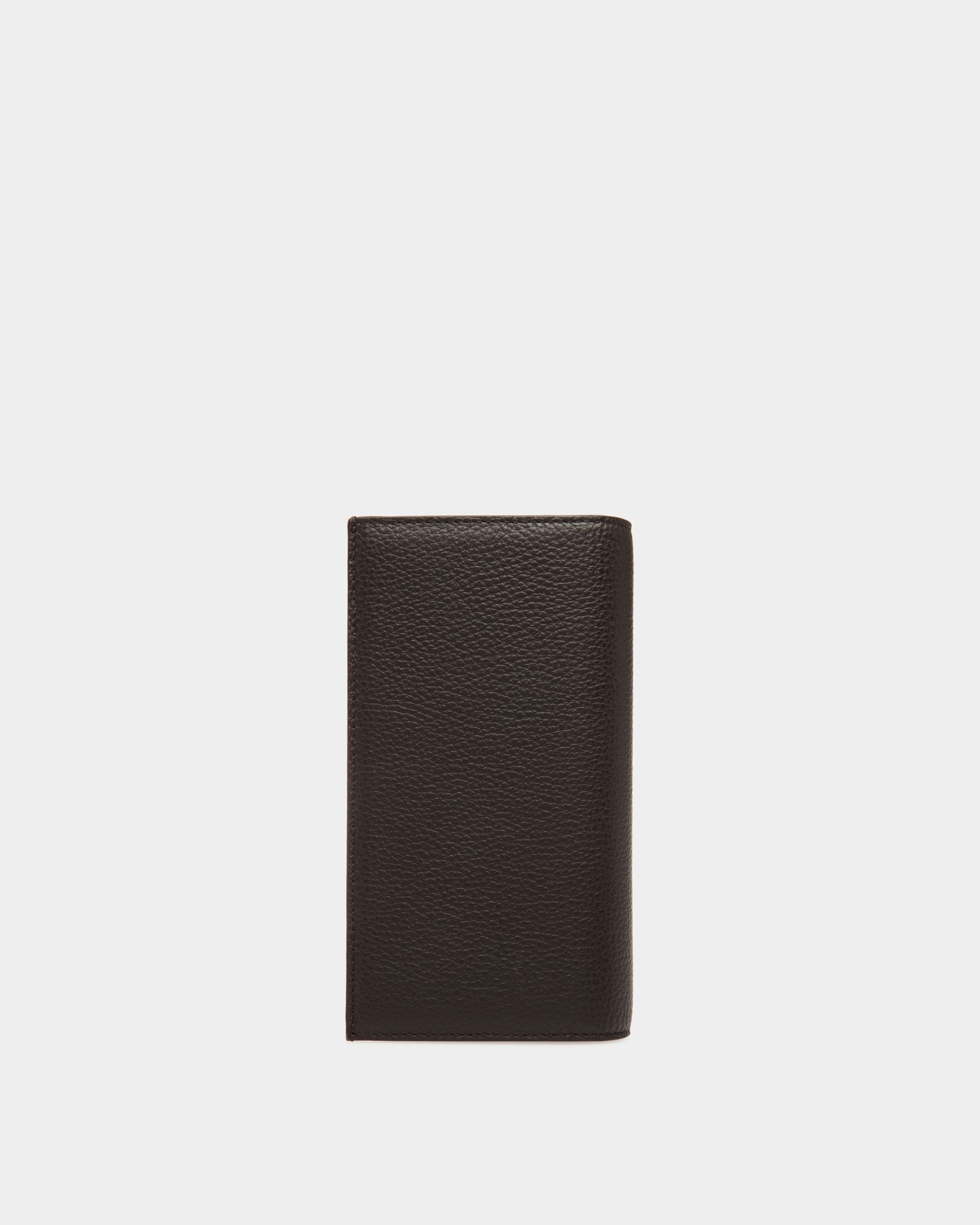 Portafoglio Continental In Pelle Goffrata Nera - Uomo - Bally - 02