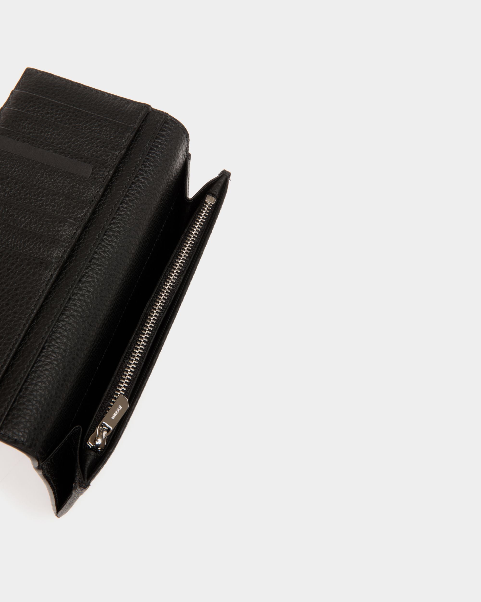 Long Wallets In Black Leather - Uomo - Bally - 04