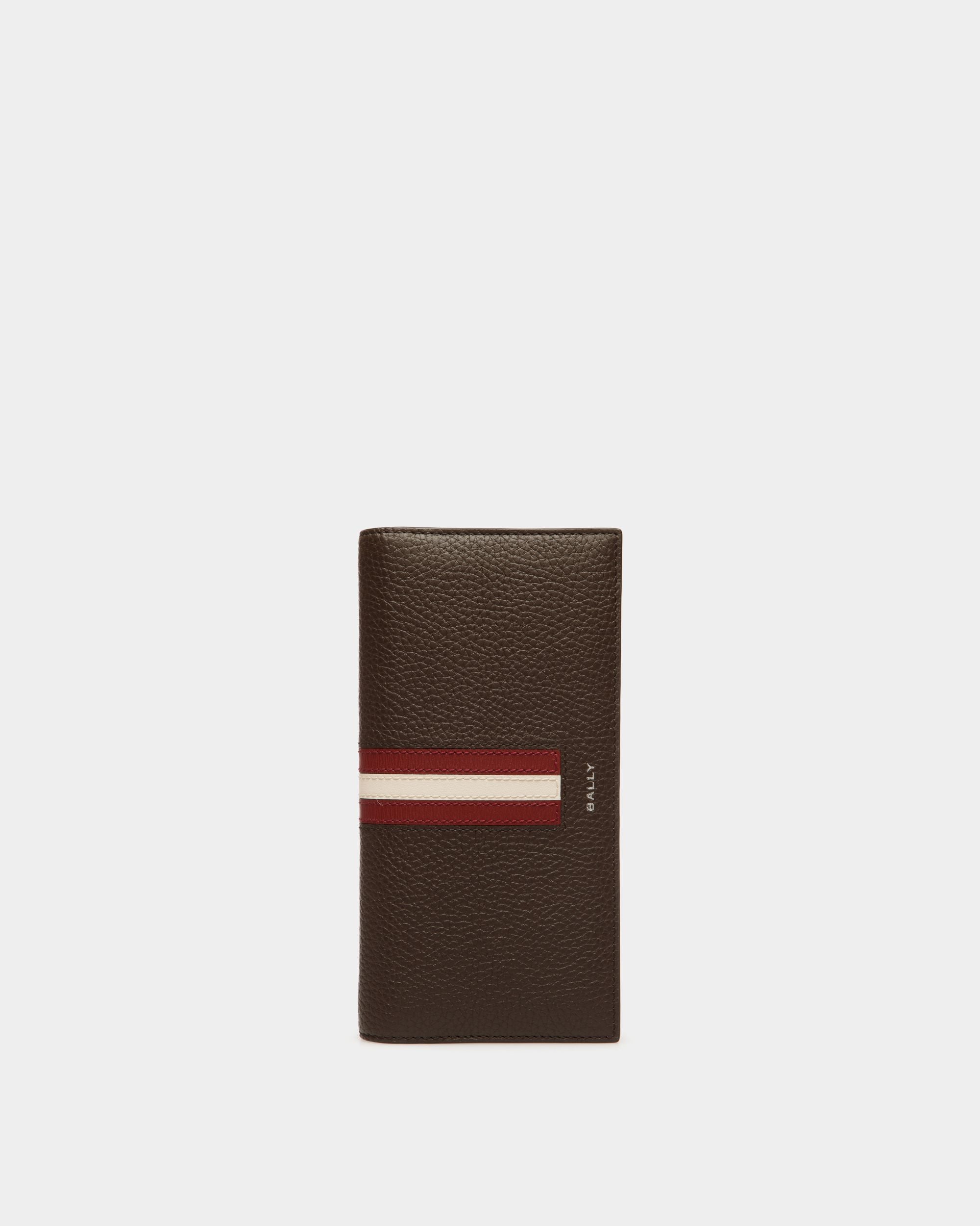Portafoglio Continental Ribbon In Pelle Color Ebano - Uomo - Bally - 01