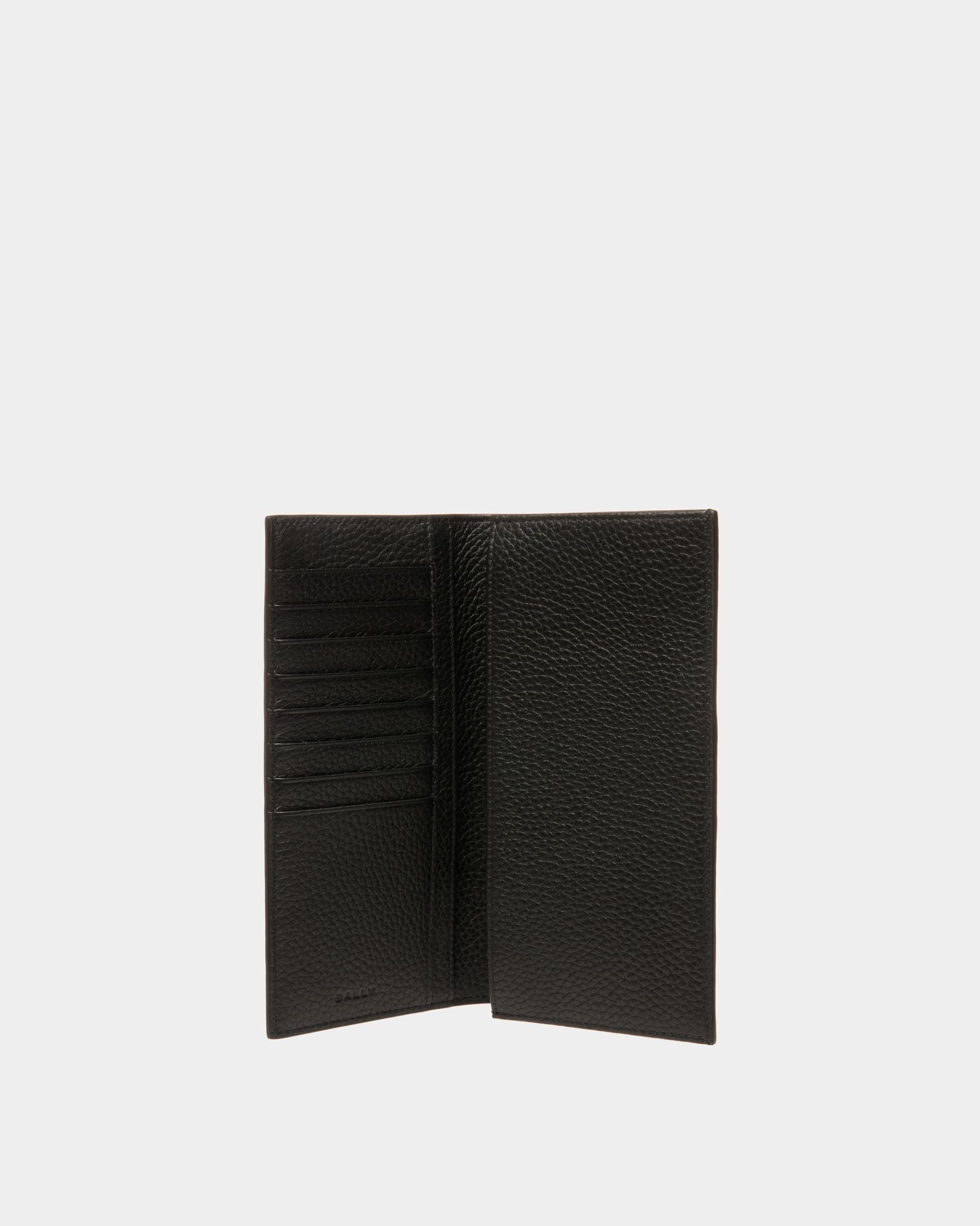 Portafoglio Continental Ribbon In Pelle Nera - Uomo - Bally - 03