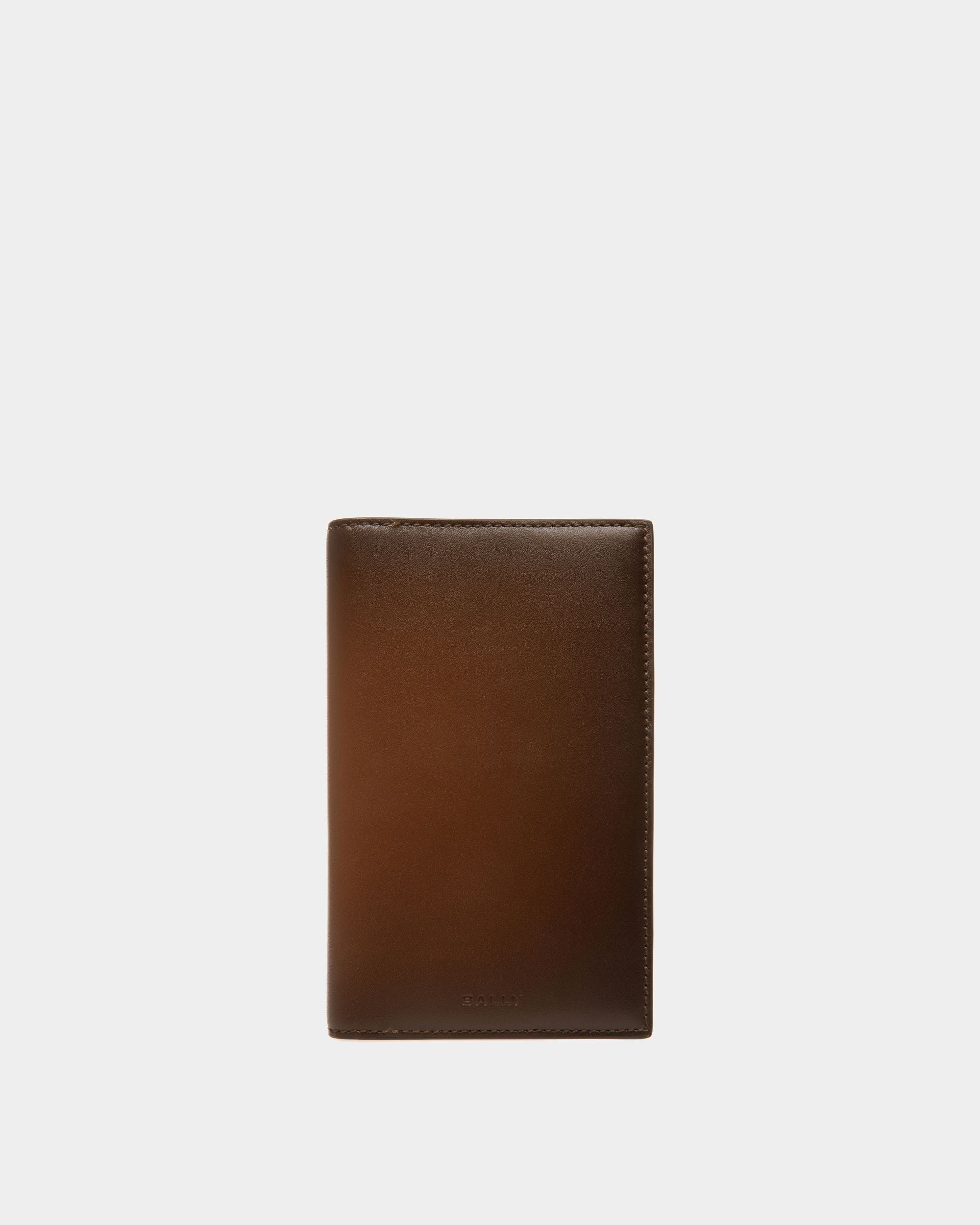 Portafoglio Continental Speciale In Pelle Marrone - Uomo - Bally - 01