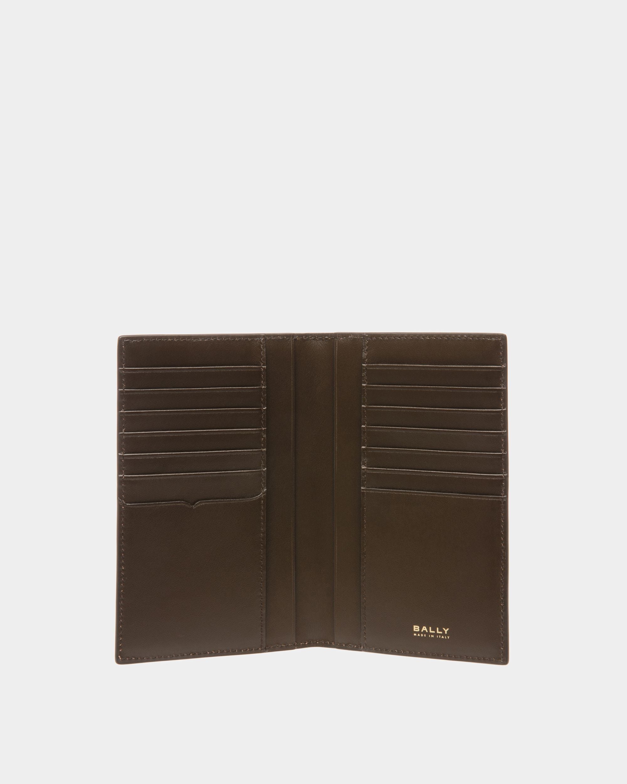 Portafoglio Continental Speciale In Pelle Marrone - Uomo - Bally - 03