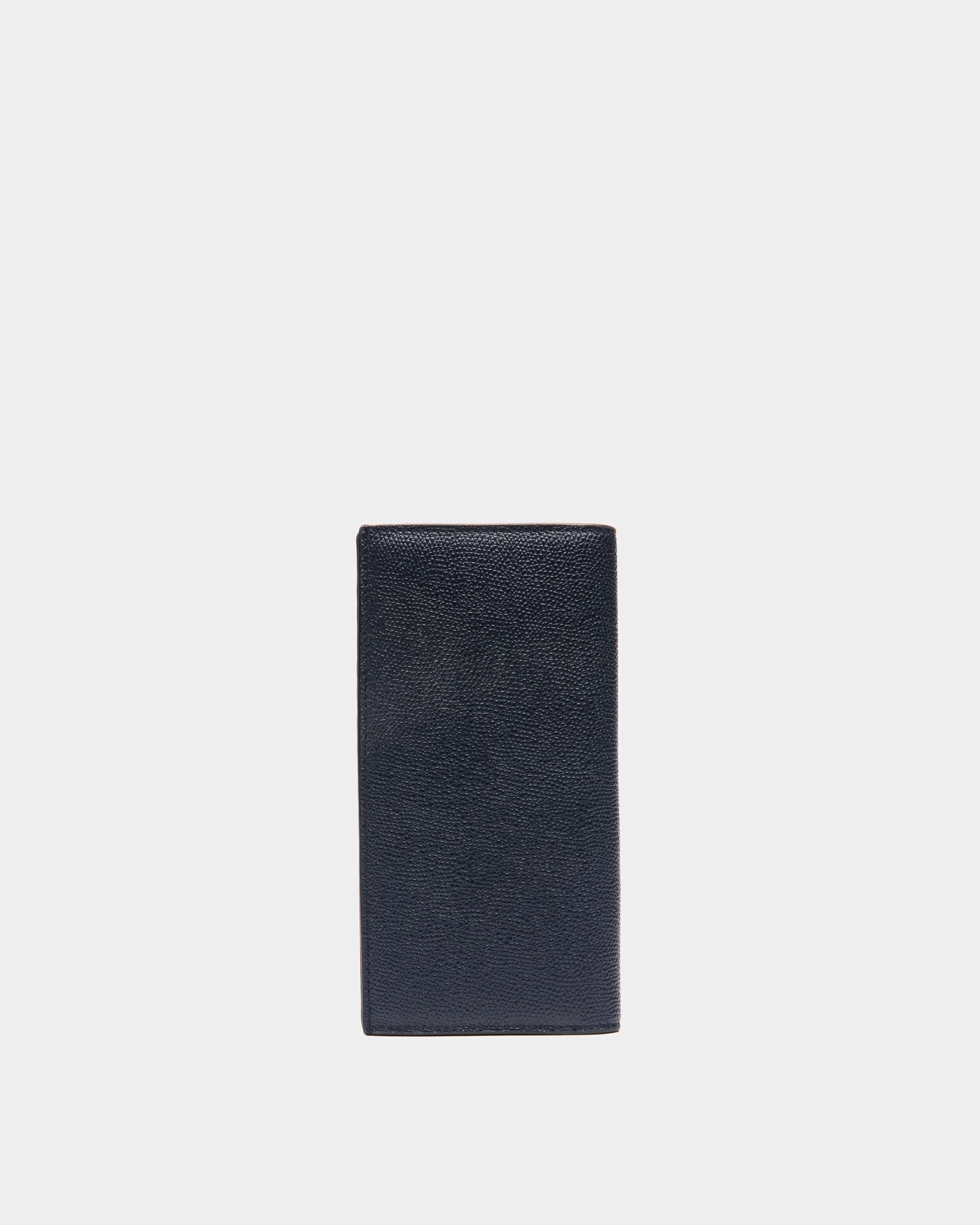 Portafoglio Continental Flag In Pelle Blu - Uomo - Bally - 02