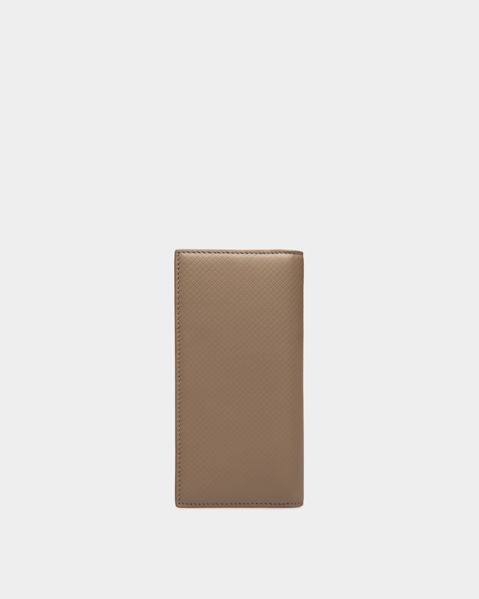 Portafoglio Continental In Pelle Goffrata Beige - Uomo - Bally - 02