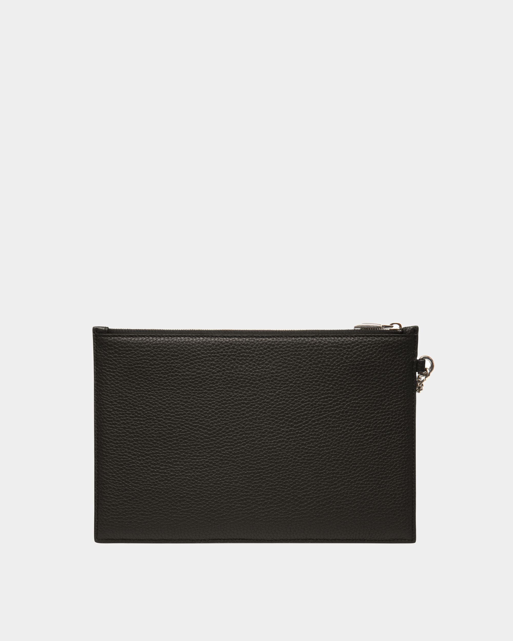 Nécessaire Ribbon In Pelle Nera - Uomo - Bally - 02