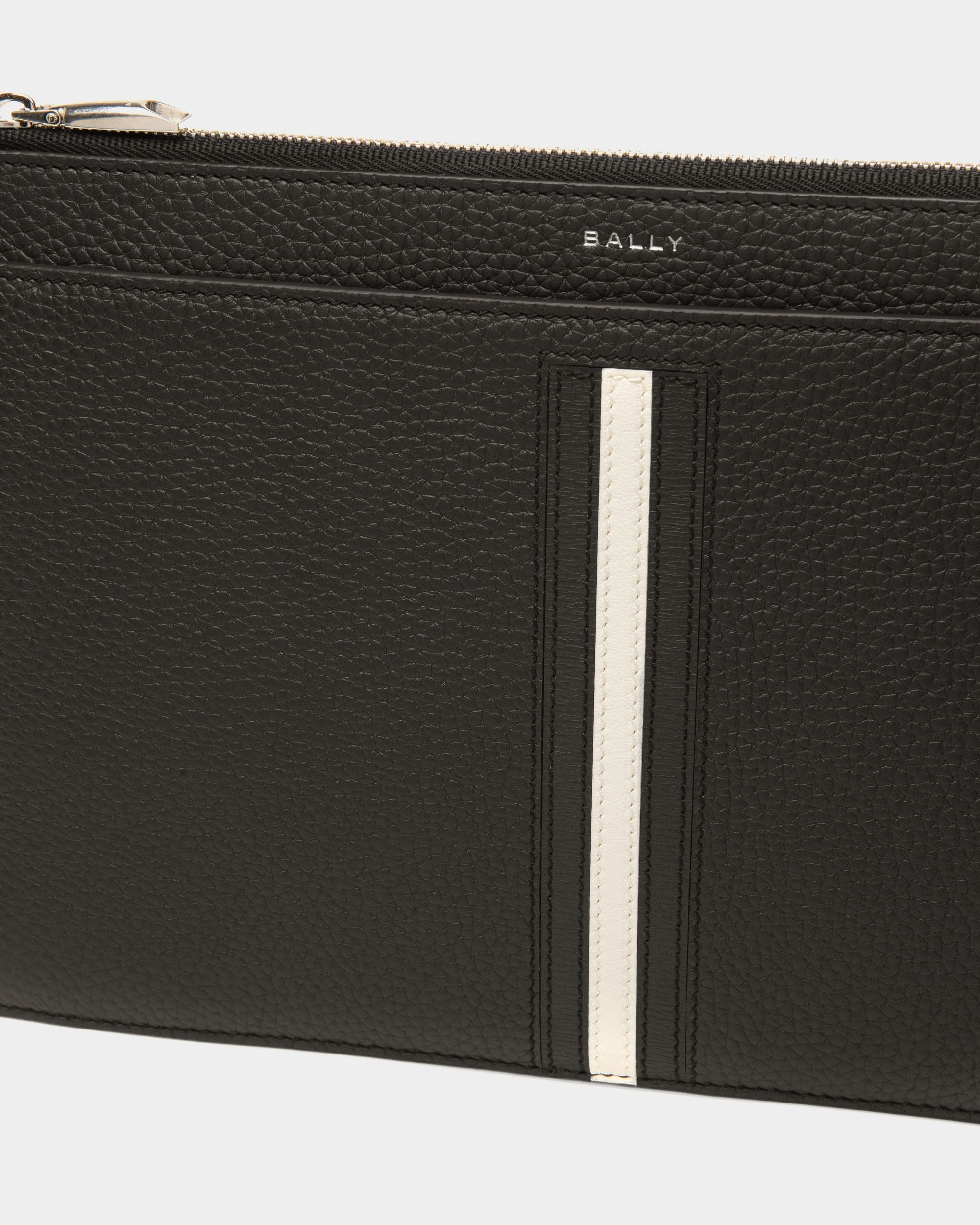 Nécessaire Ribbon In Pelle Nera - Uomo - Bally - 04
