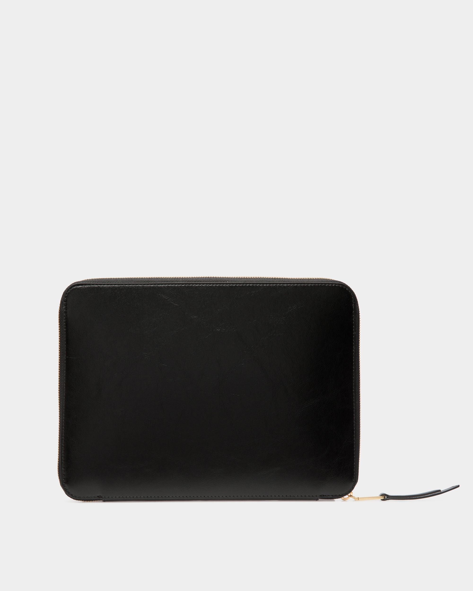 Custodia Per Tablet Easy Bally In Pelle Nera - Uomo - Bally - 02