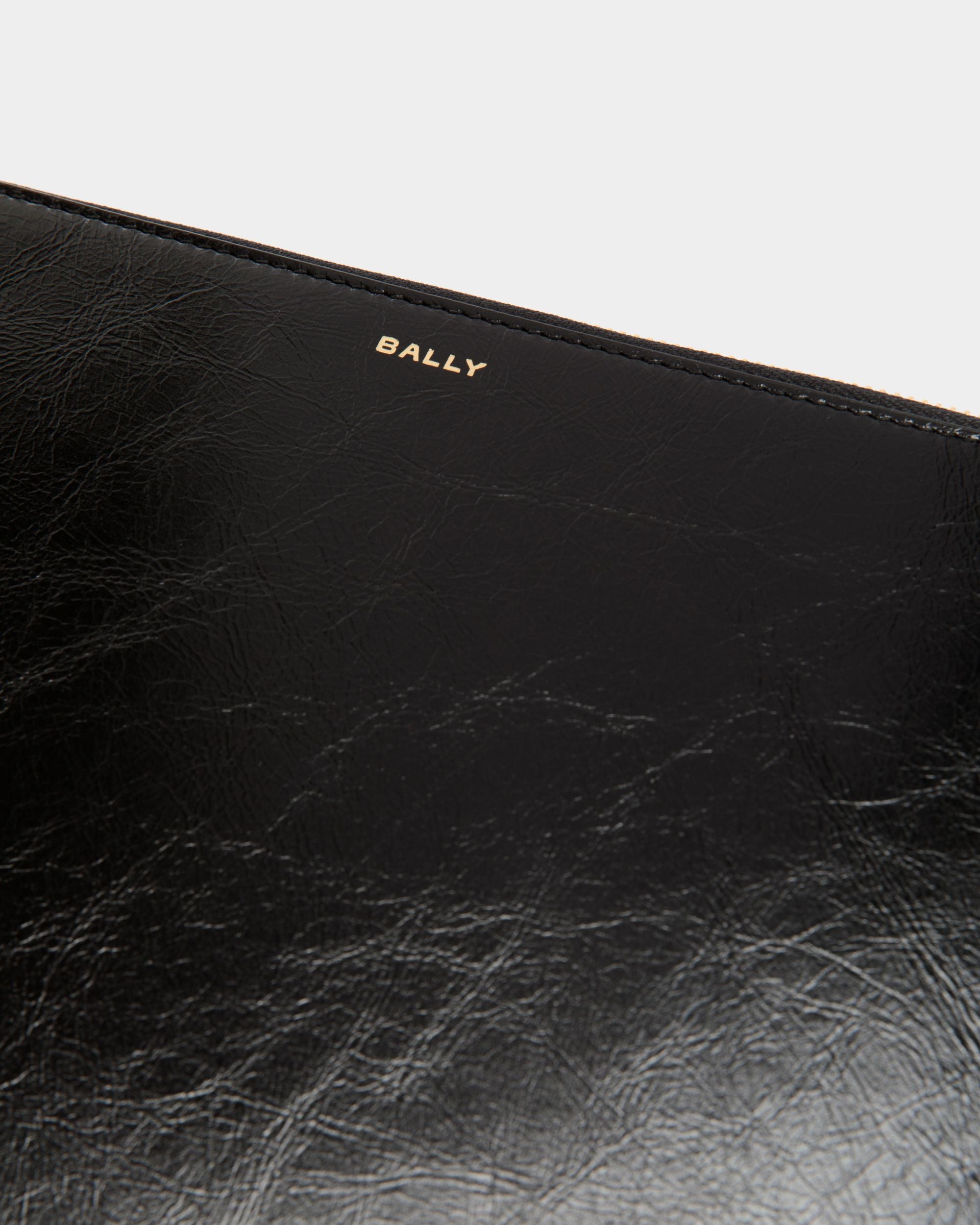 Custodia Per Tablet Easy Bally In Pelle Nera - Uomo - Bally - 04