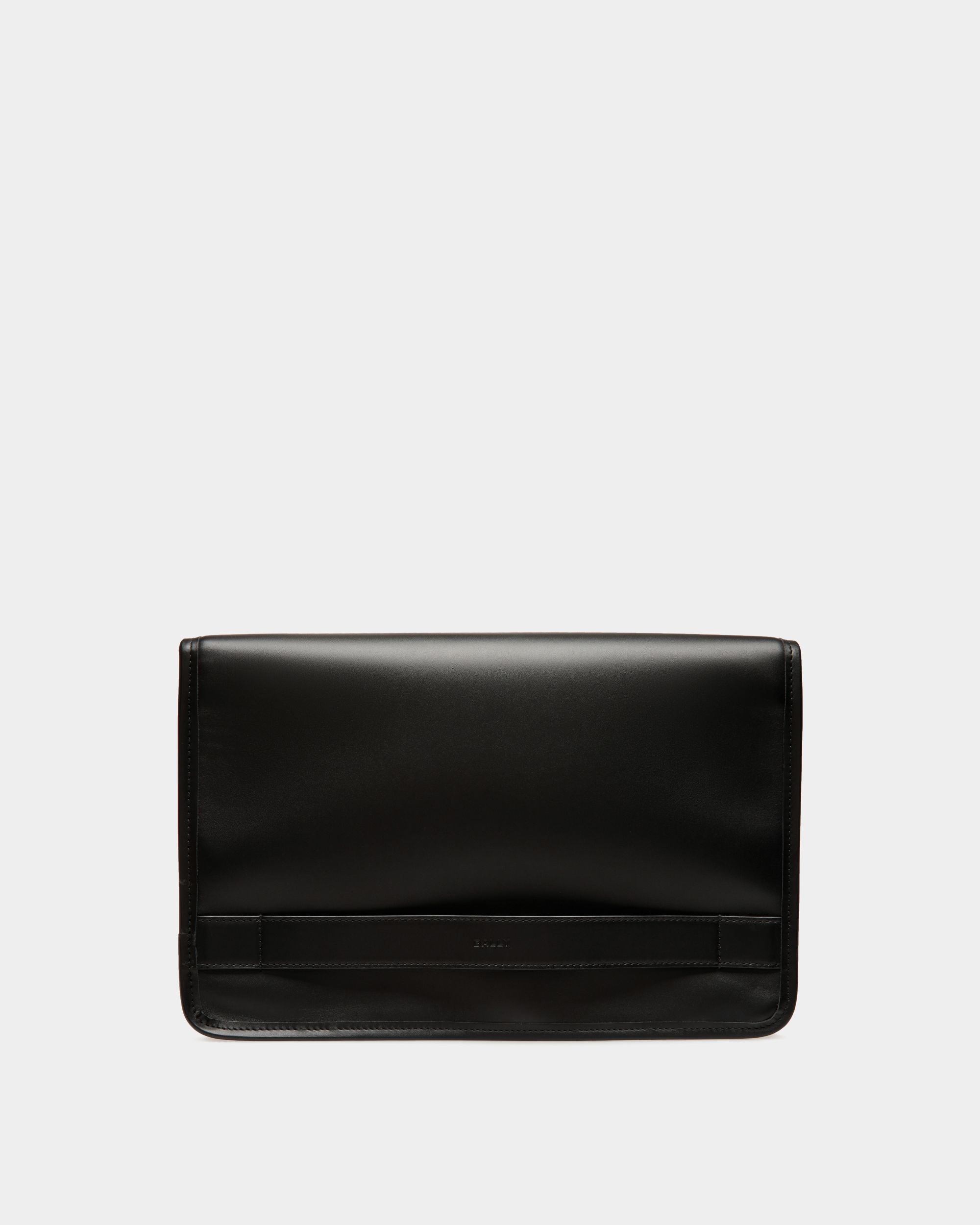 Pochette Beckett In Pelle Nera - Uomo - Bally - 02