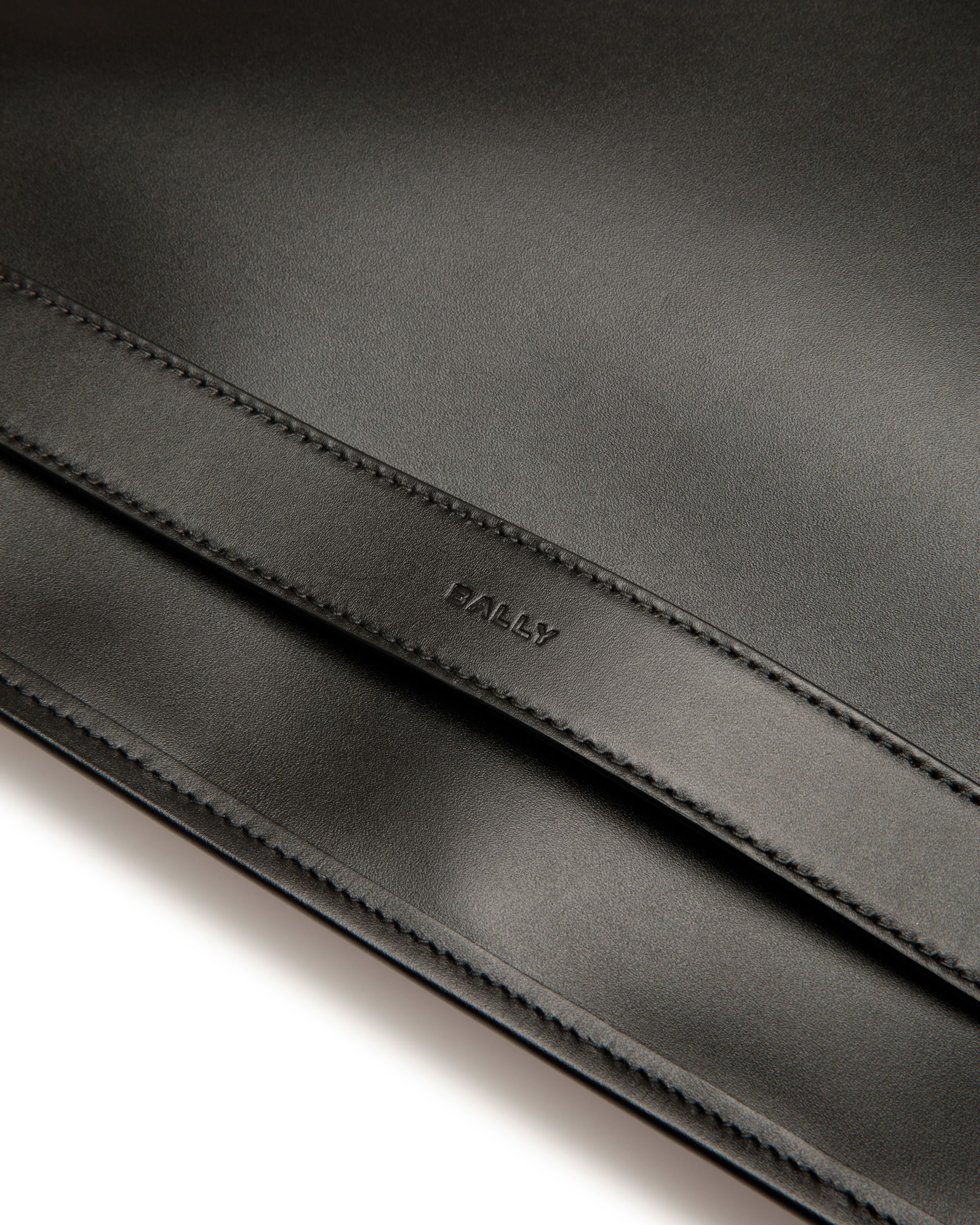 Pochette Beckett In Pelle Nera - Uomo - Bally - 03