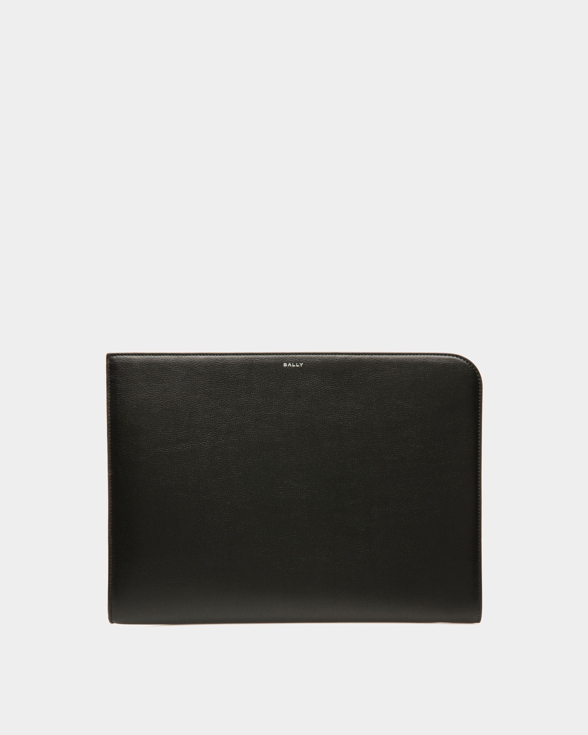 Nécessaire Banque In Pelle Nera - Uomo - Bally - 01