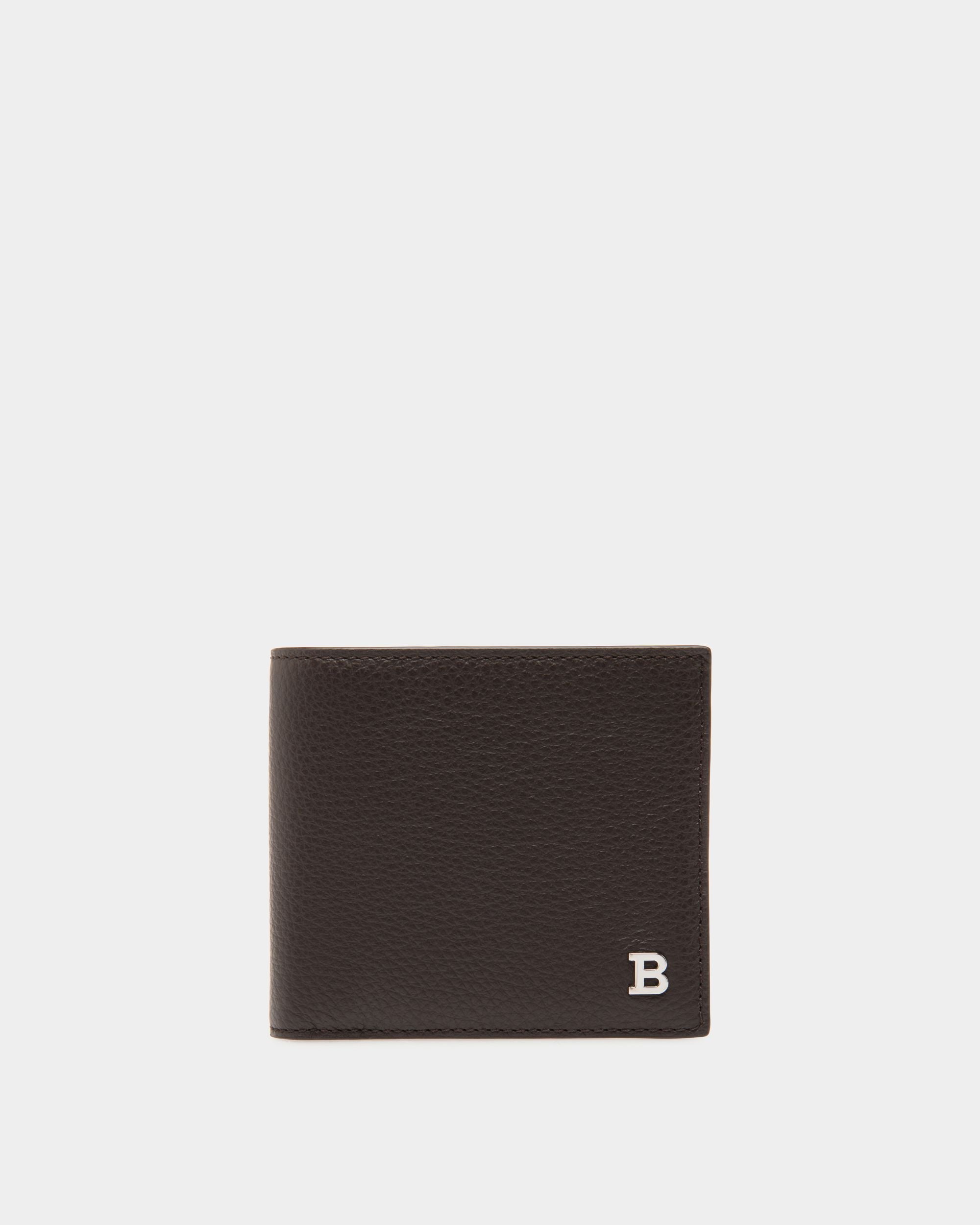 Coin Wallet In Brown Leather - Uomo - Bally - 01