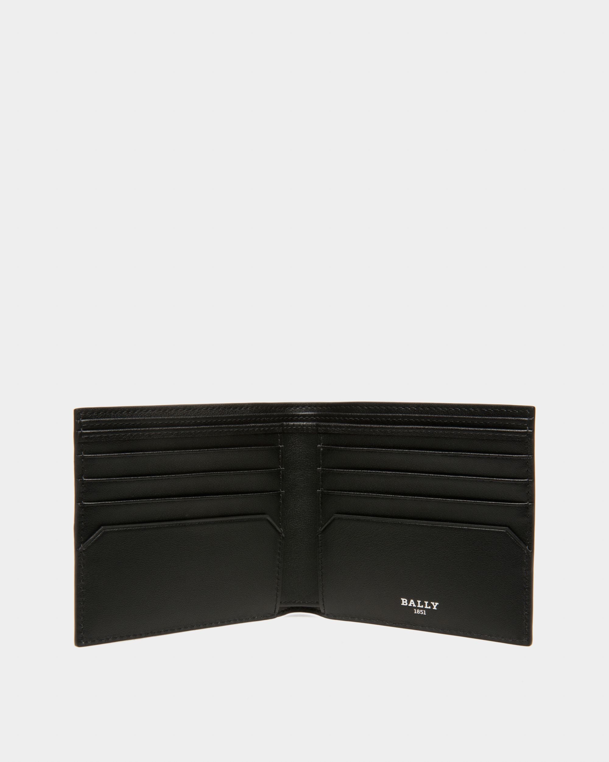 Brasai Portafoglio In Tpu E Pelle Nero E Grigio - Uomo - Bally - 03