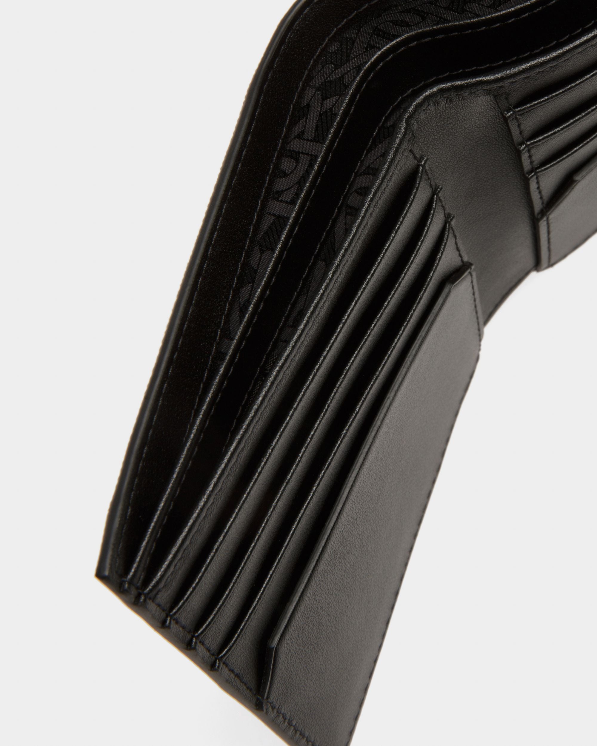 Brasai Portafoglio In Tpu E Pelle Nero E Grigio - Uomo - Bally - 04