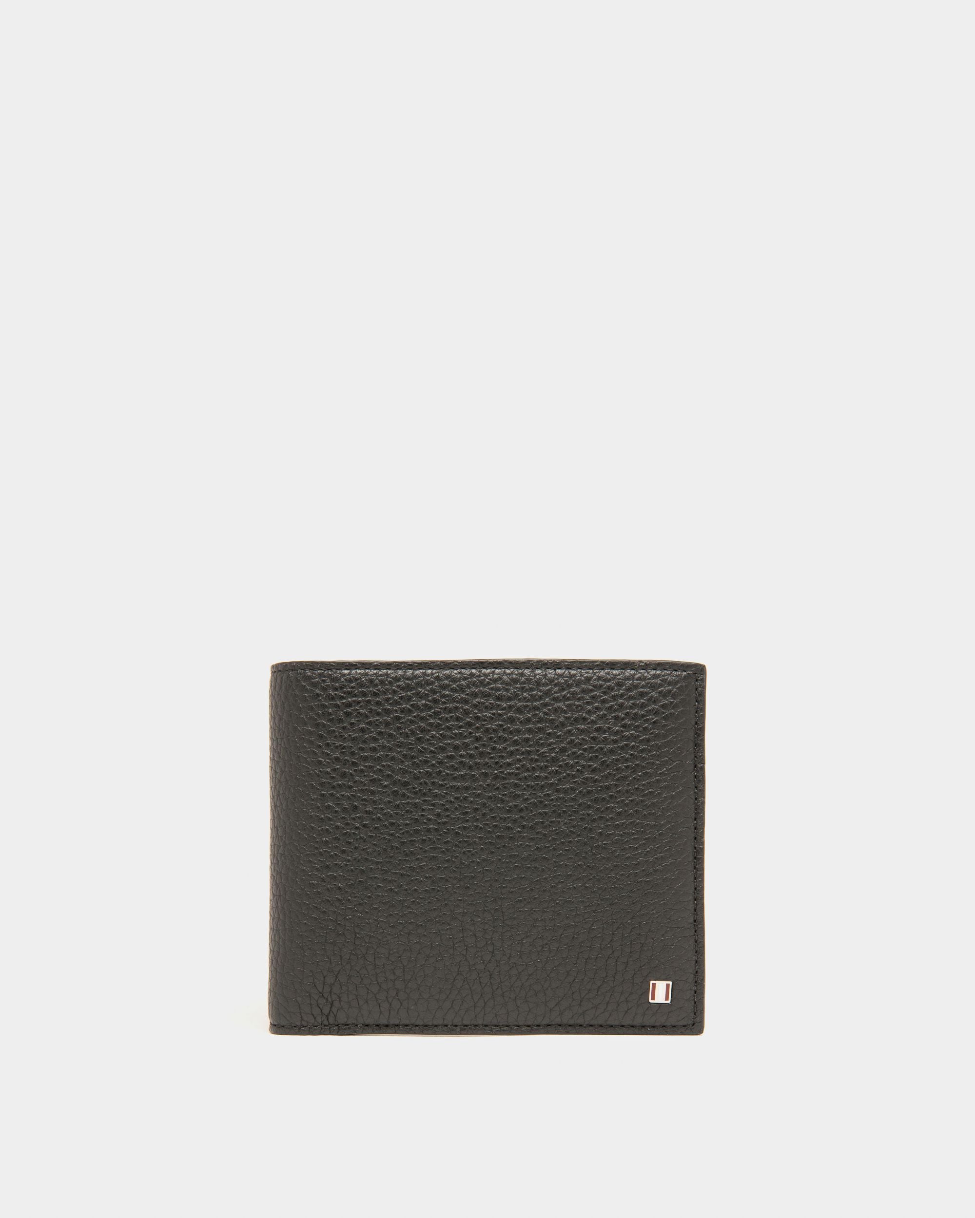 Brasai Portafoglio In Pelle Nera - Uomo - Bally - 01