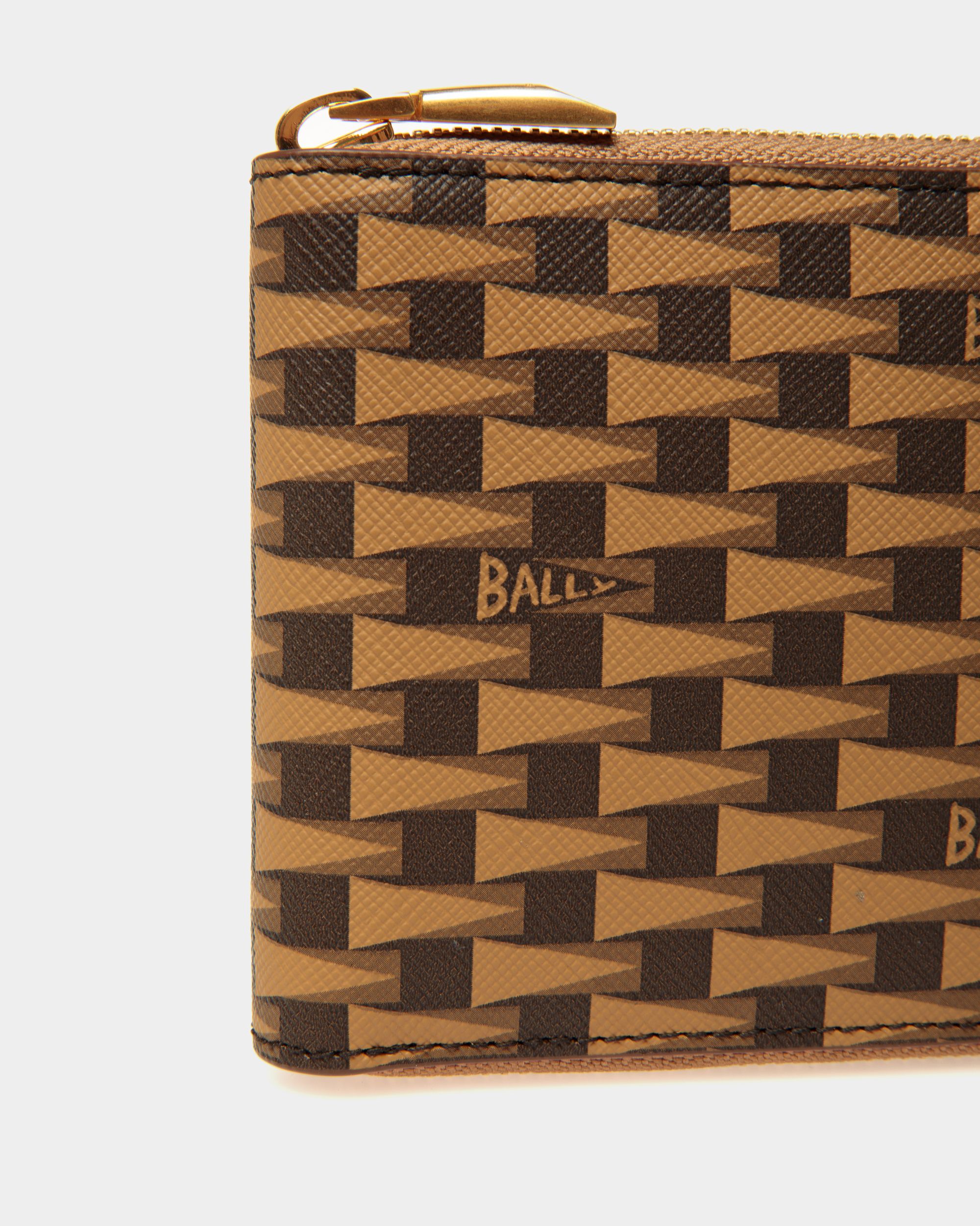 Portamonete Pennant In Tpu Ocra - Uomo - Bally - 04