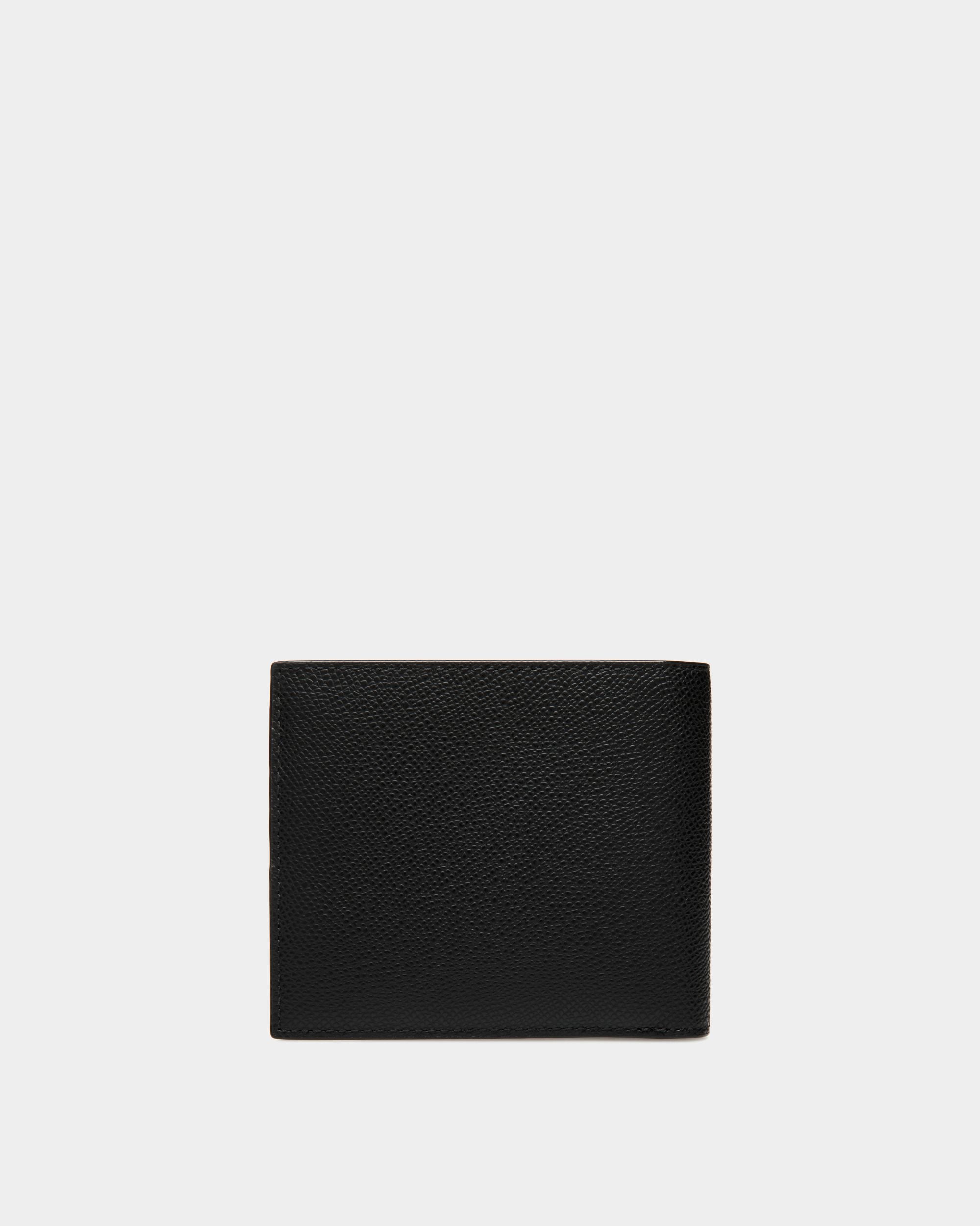 Portafoglio A Libro Ribbon In Pelle Granata Nera - Uomo - Bally - 02