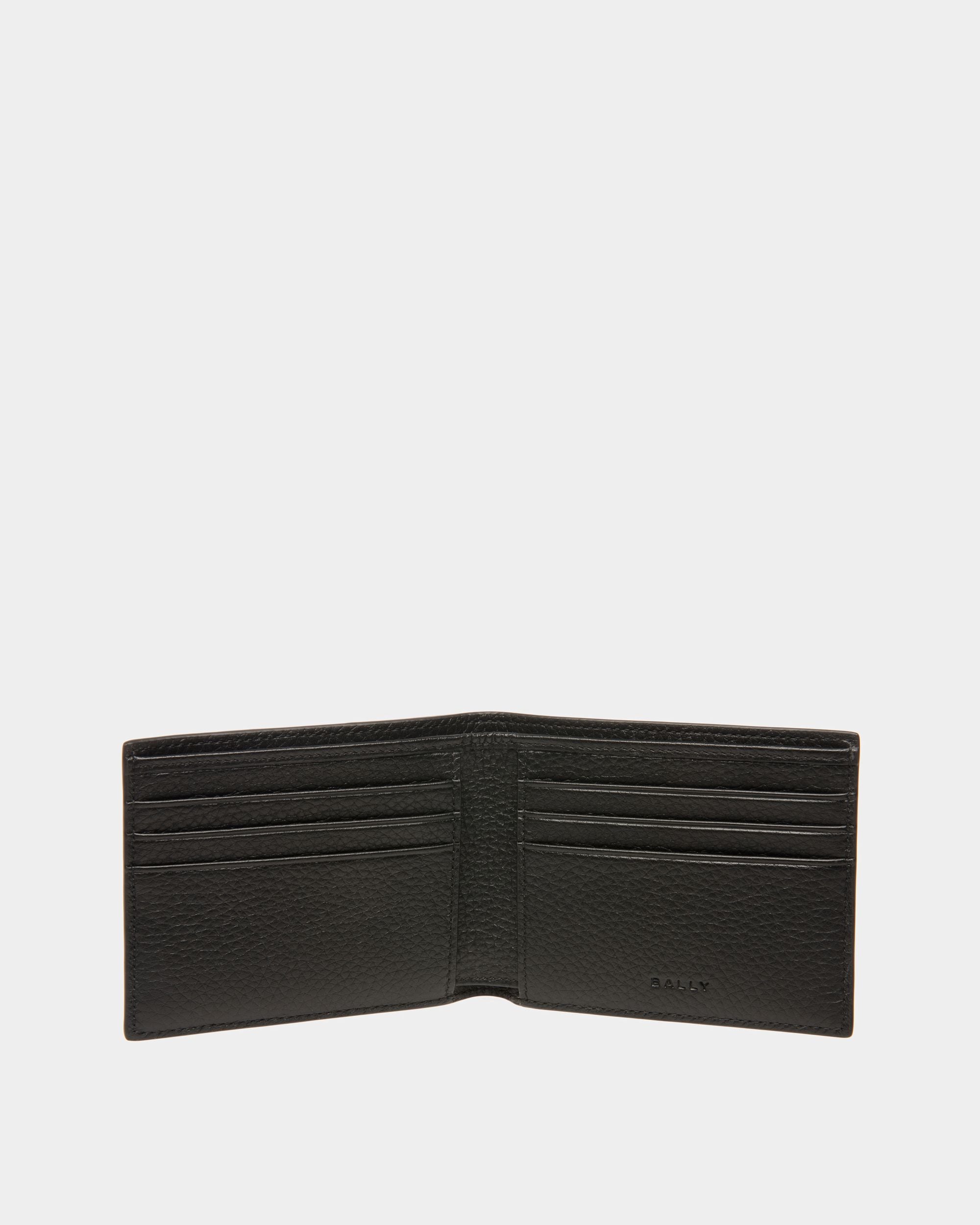 Portafoglio Ribbon In Pelle Nera - Uomo - Bally - 03