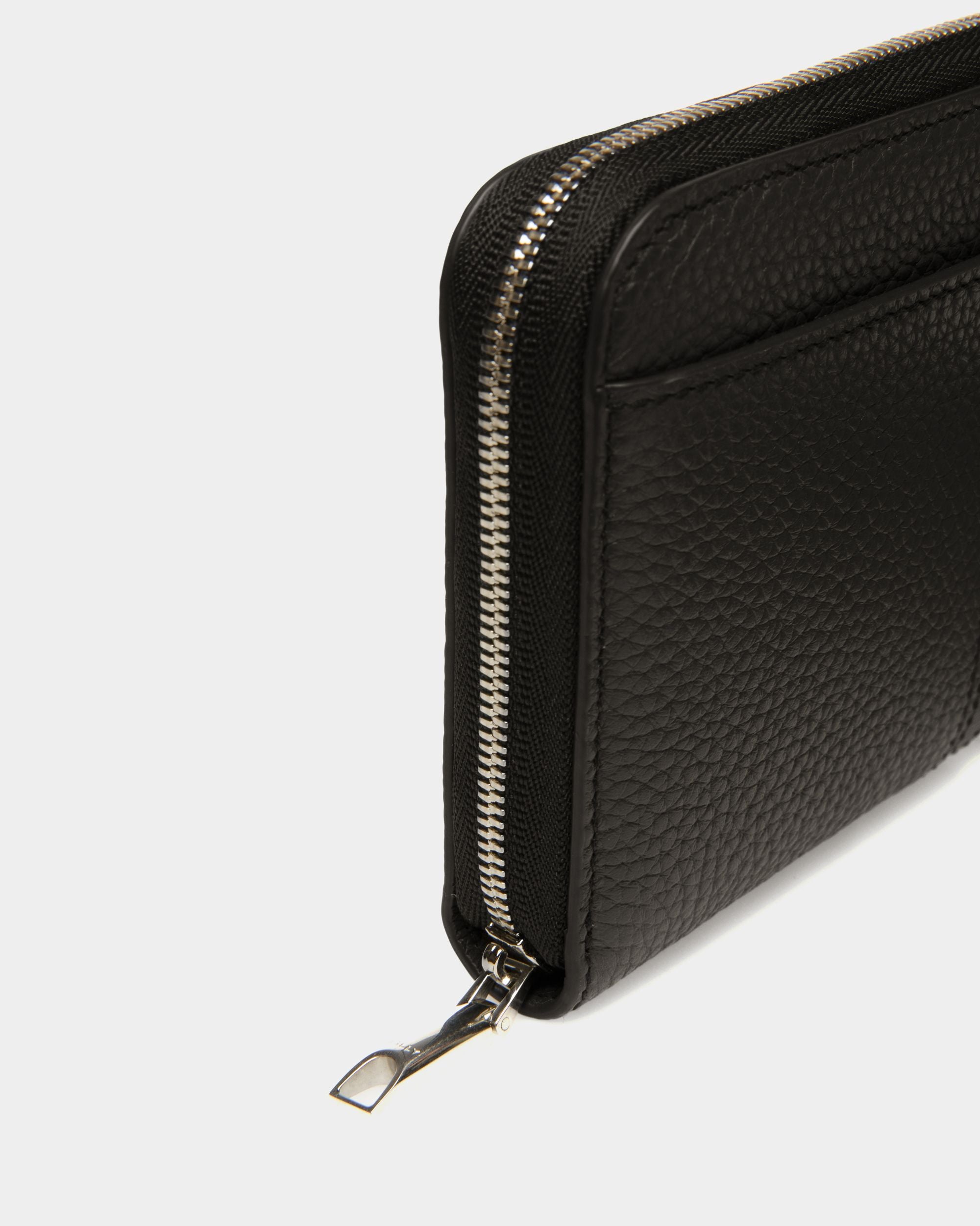 Portafoglio Ribbon In Pelle Nera - Uomo - Bally - 04