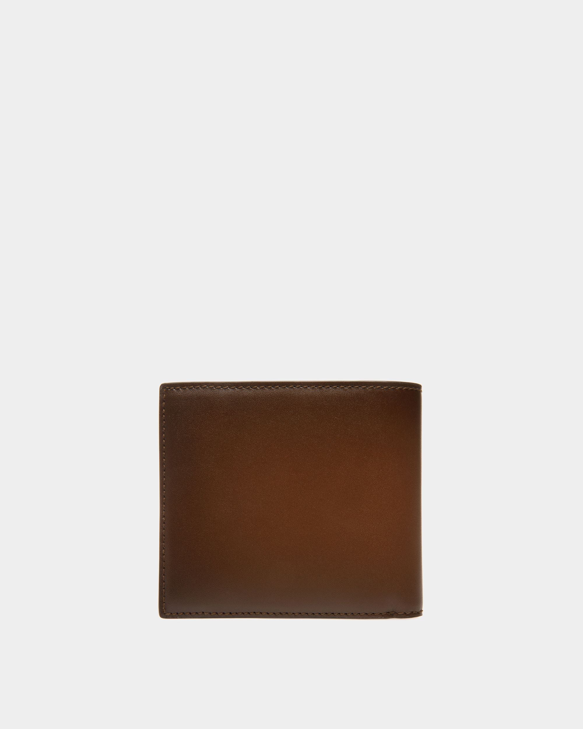 Portafoglio Pieghevole Speciale In Pelle Marrone - Uomo - Bally - 02