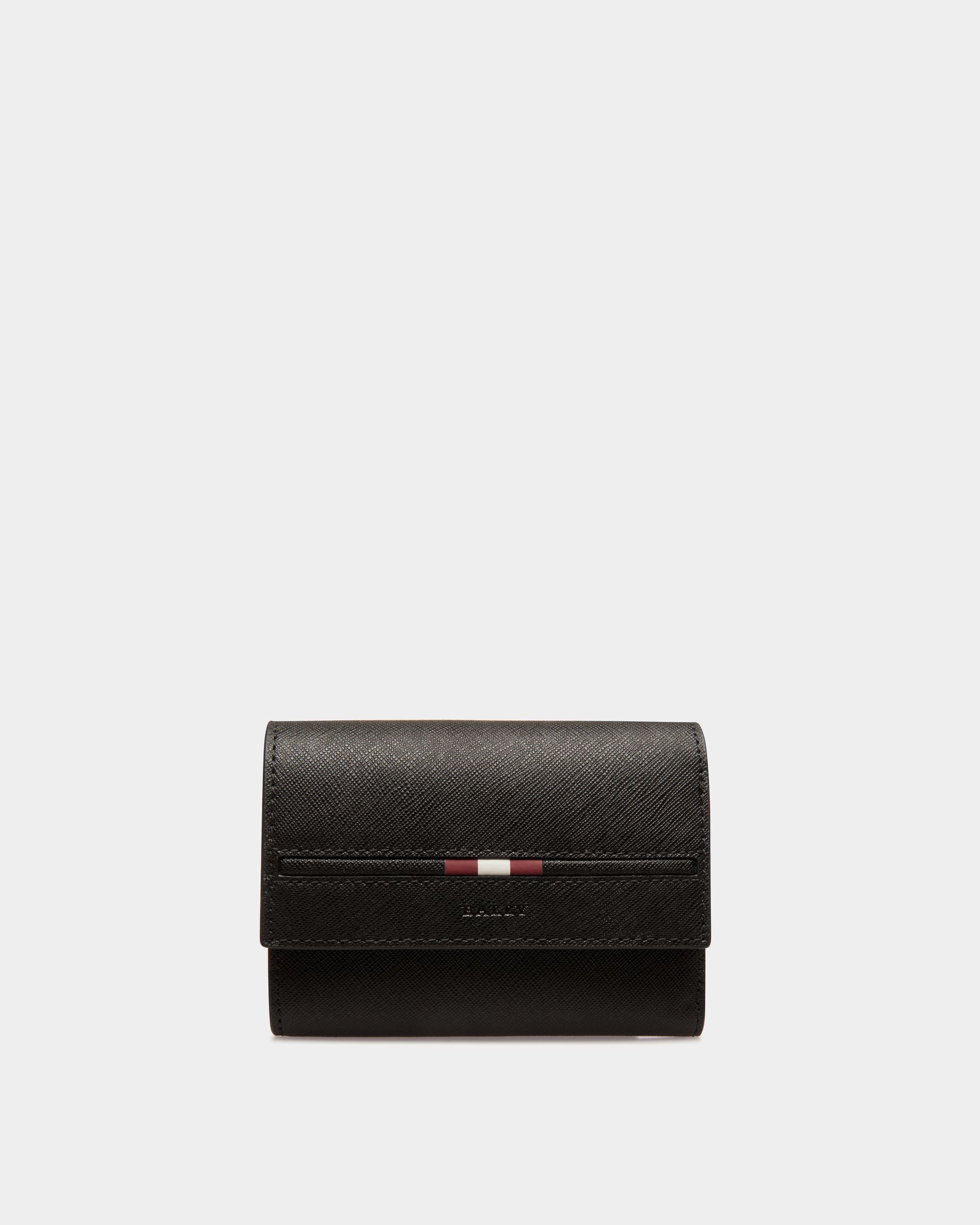 Wallet In Black Bovine Split - Uomo - Bally - 01