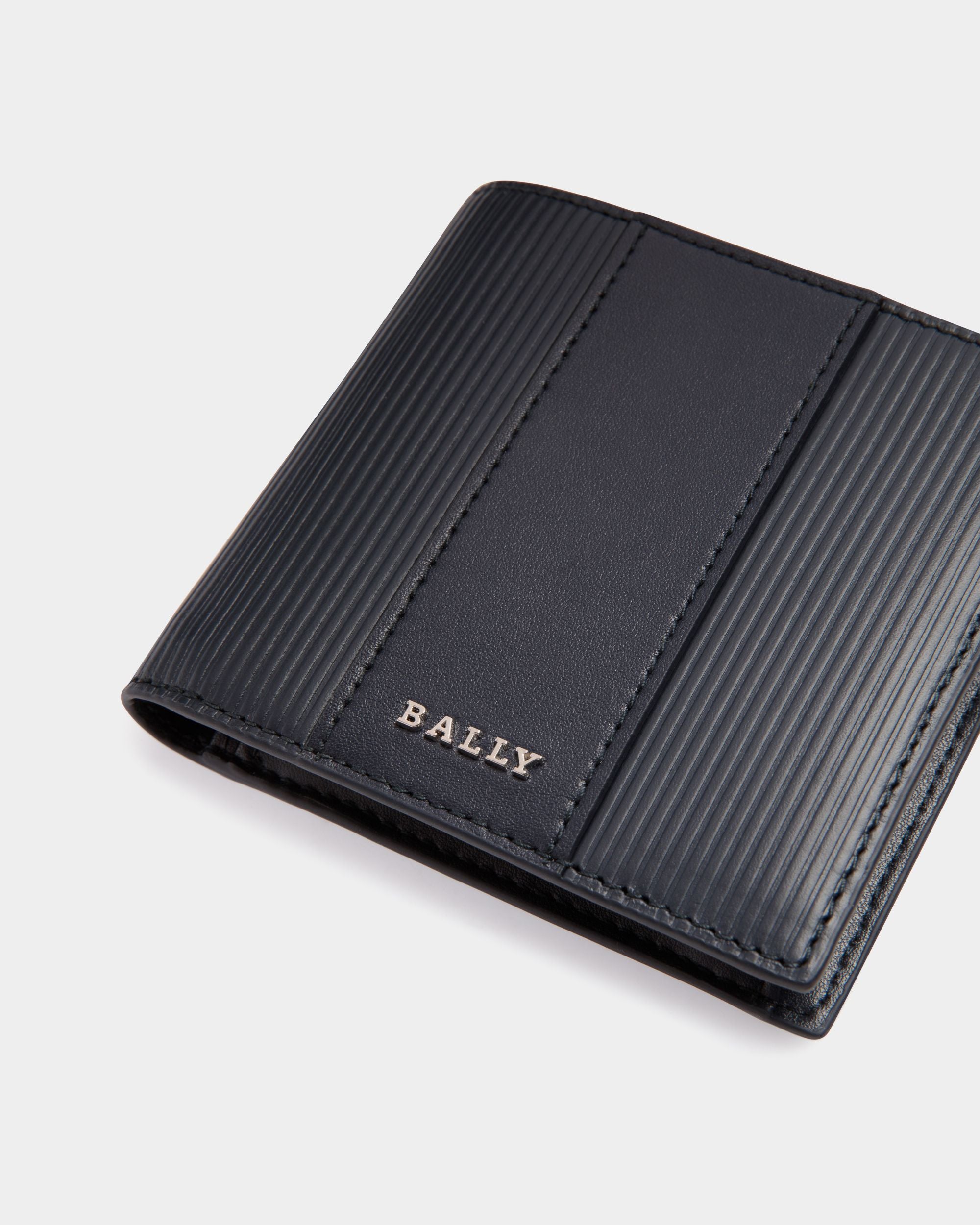 Coin Wallet In Black Bovine - Uomo - Bally - 04