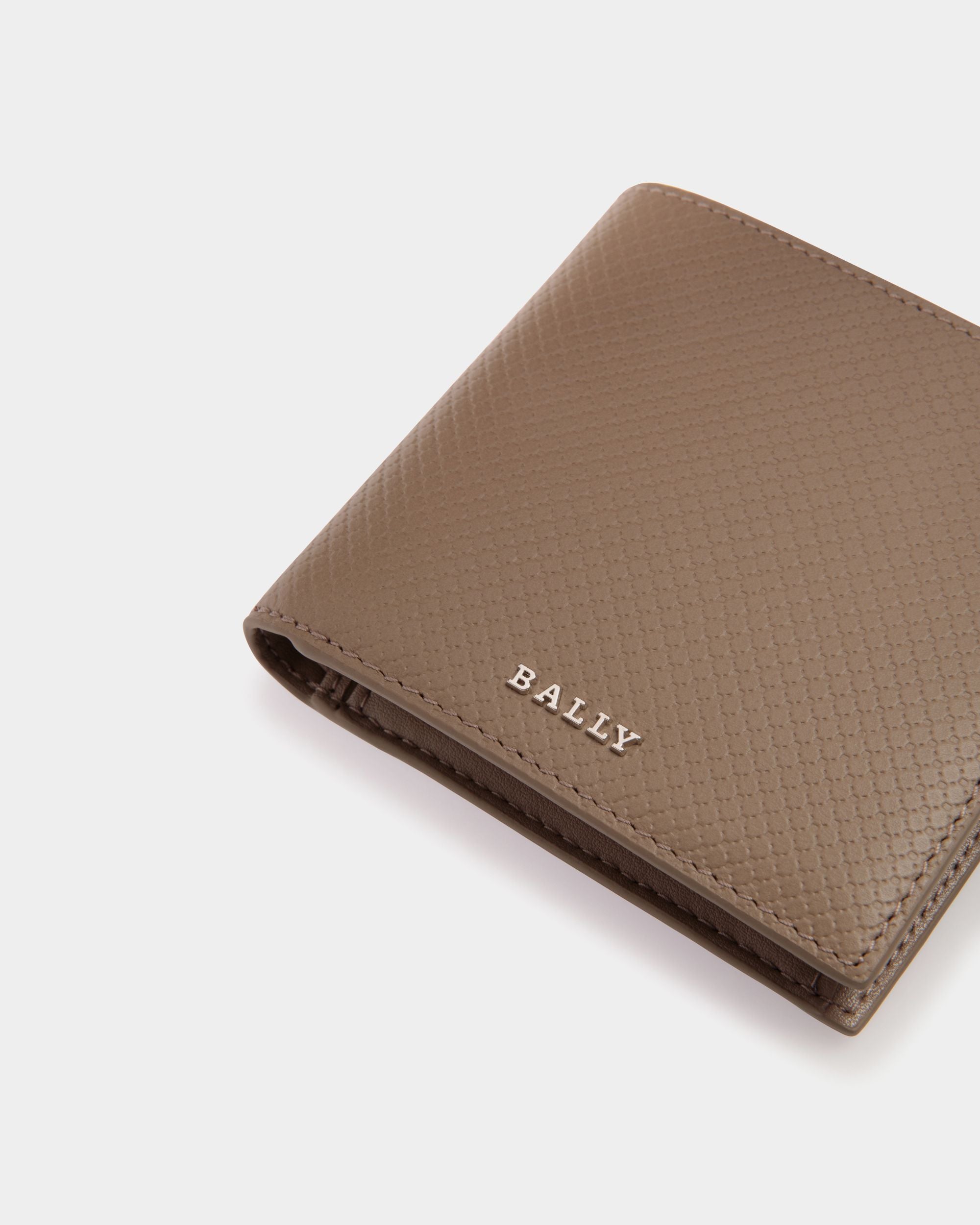 Coin Wallet In Brown Bovine - Uomo - Bally - 04