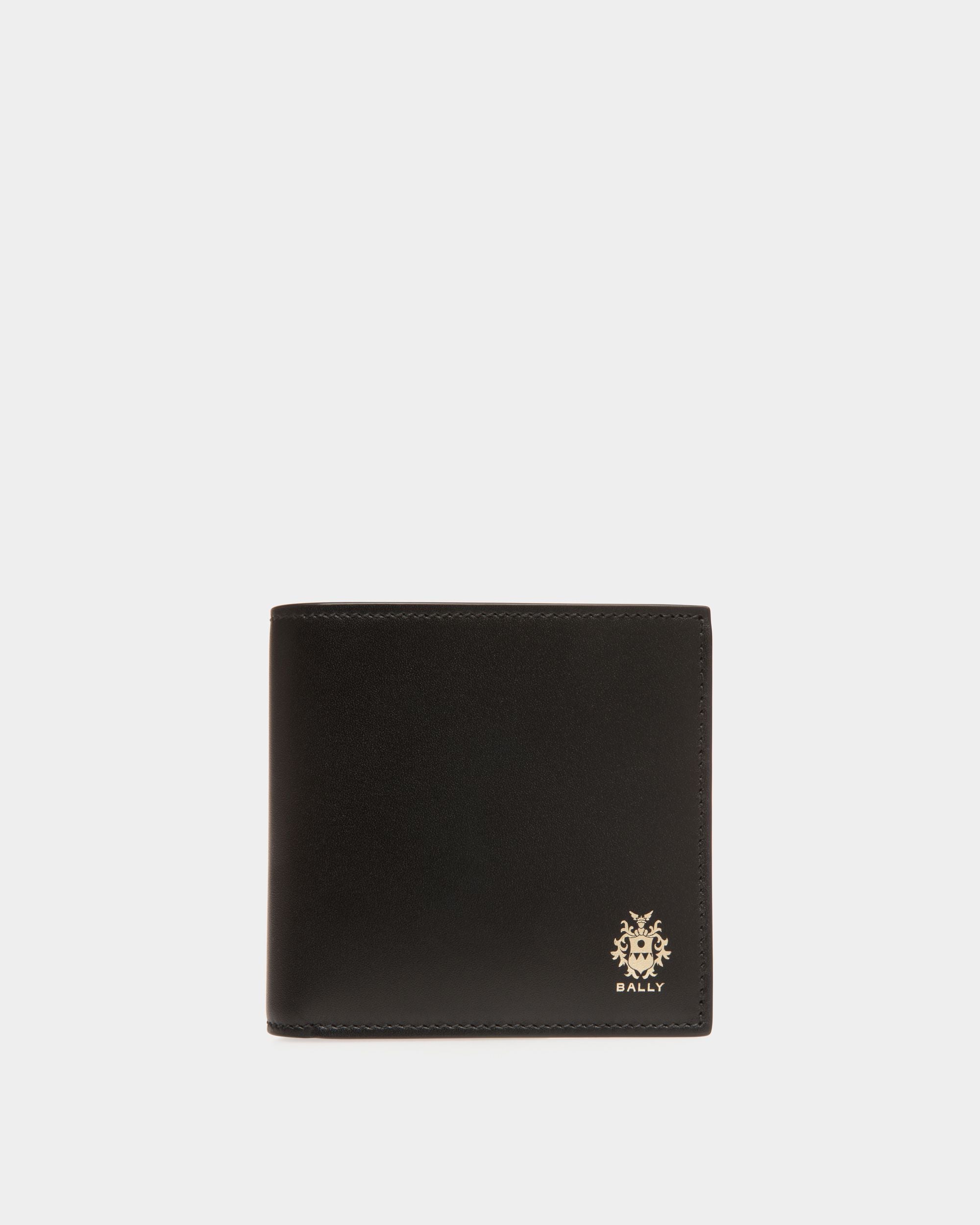 Portafoglio A Libro Beckett In Pelle Nera - Uomo - Bally - 01