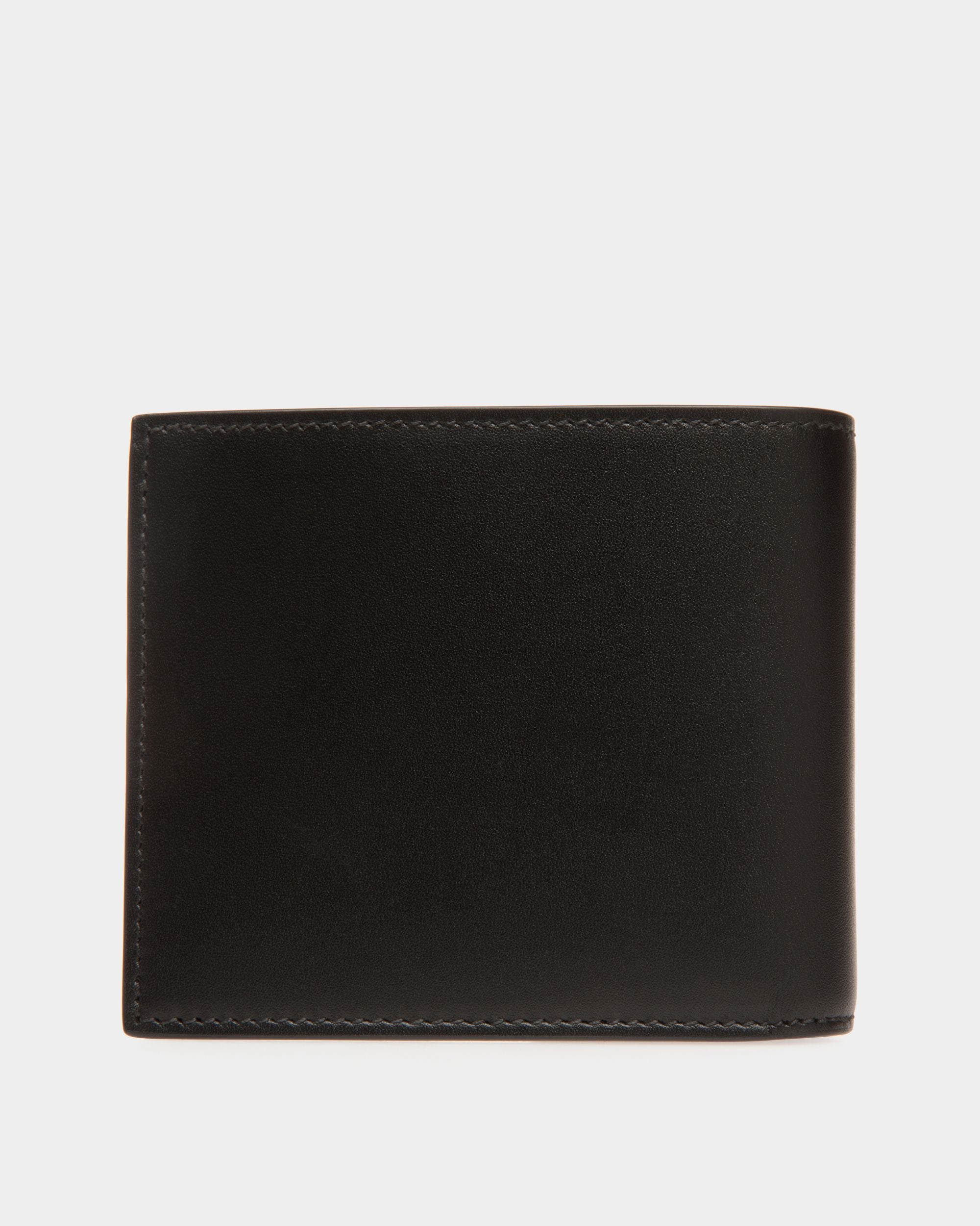 Portafoglio A Libro Beckett In Pelle Nera - Uomo - Bally - 02